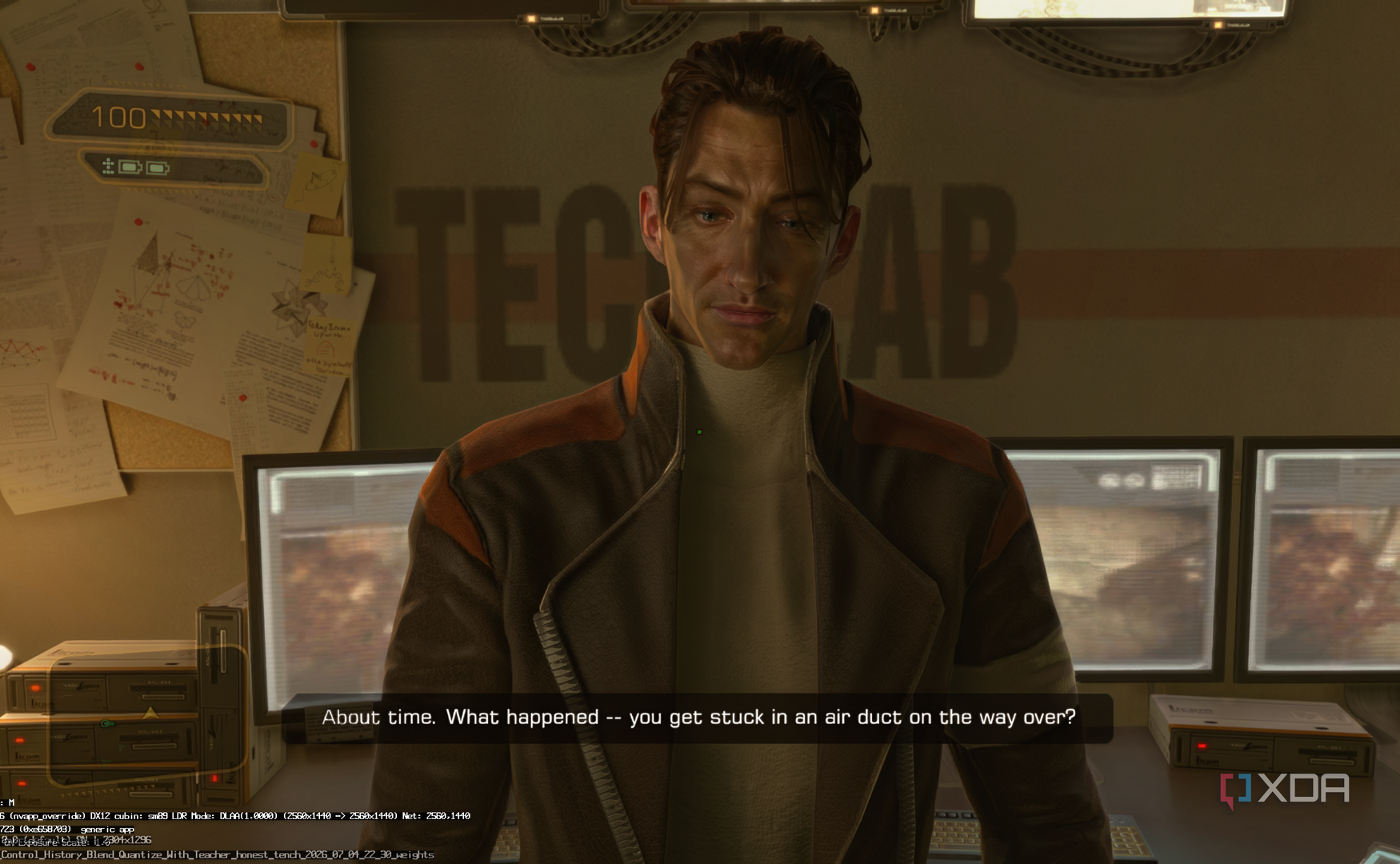 DLSS 5 comparison on Deus Ex Human Revolution.