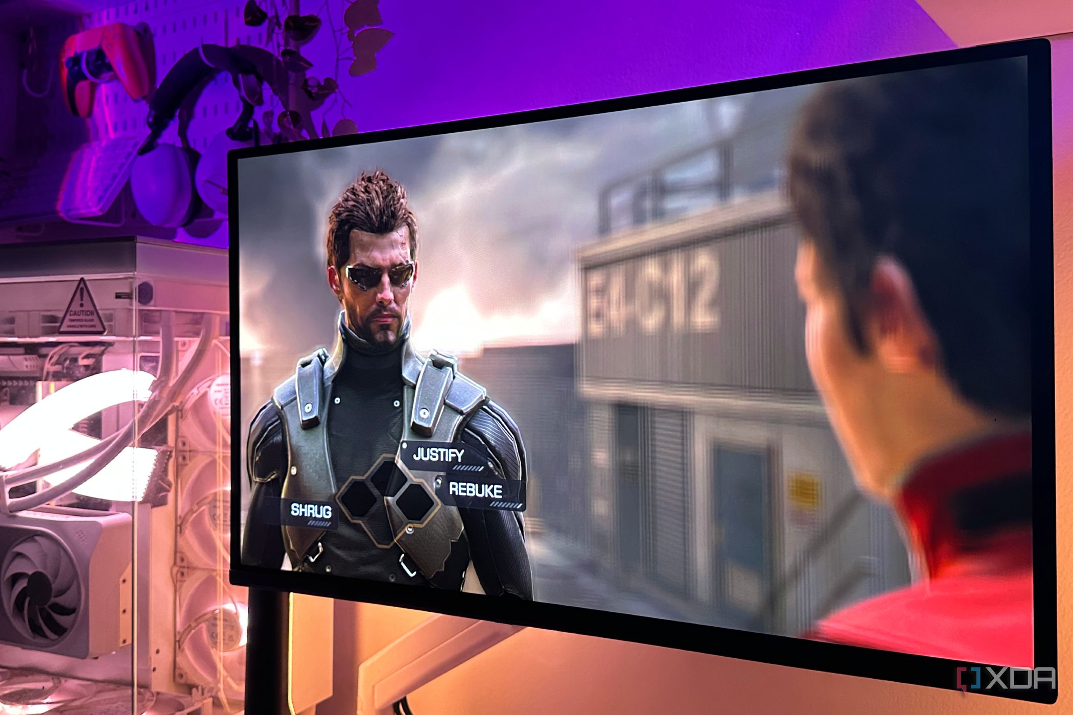 Deus Ex: Human Revolution - Director's Cut running on RPCS3 with DLSS 5 Neural Rendering.