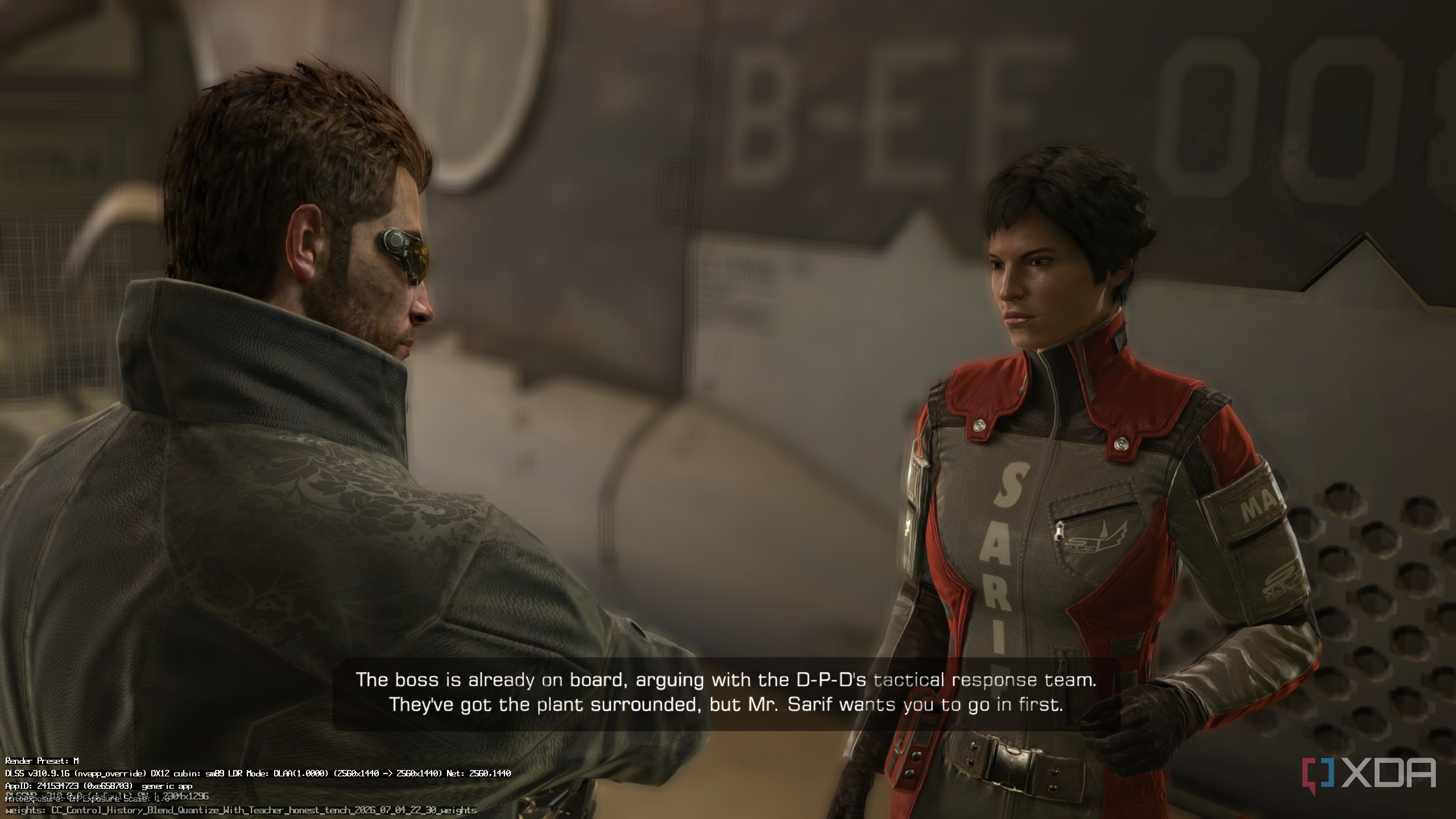 DLSS 5 on Deus Ex Human Revolution.