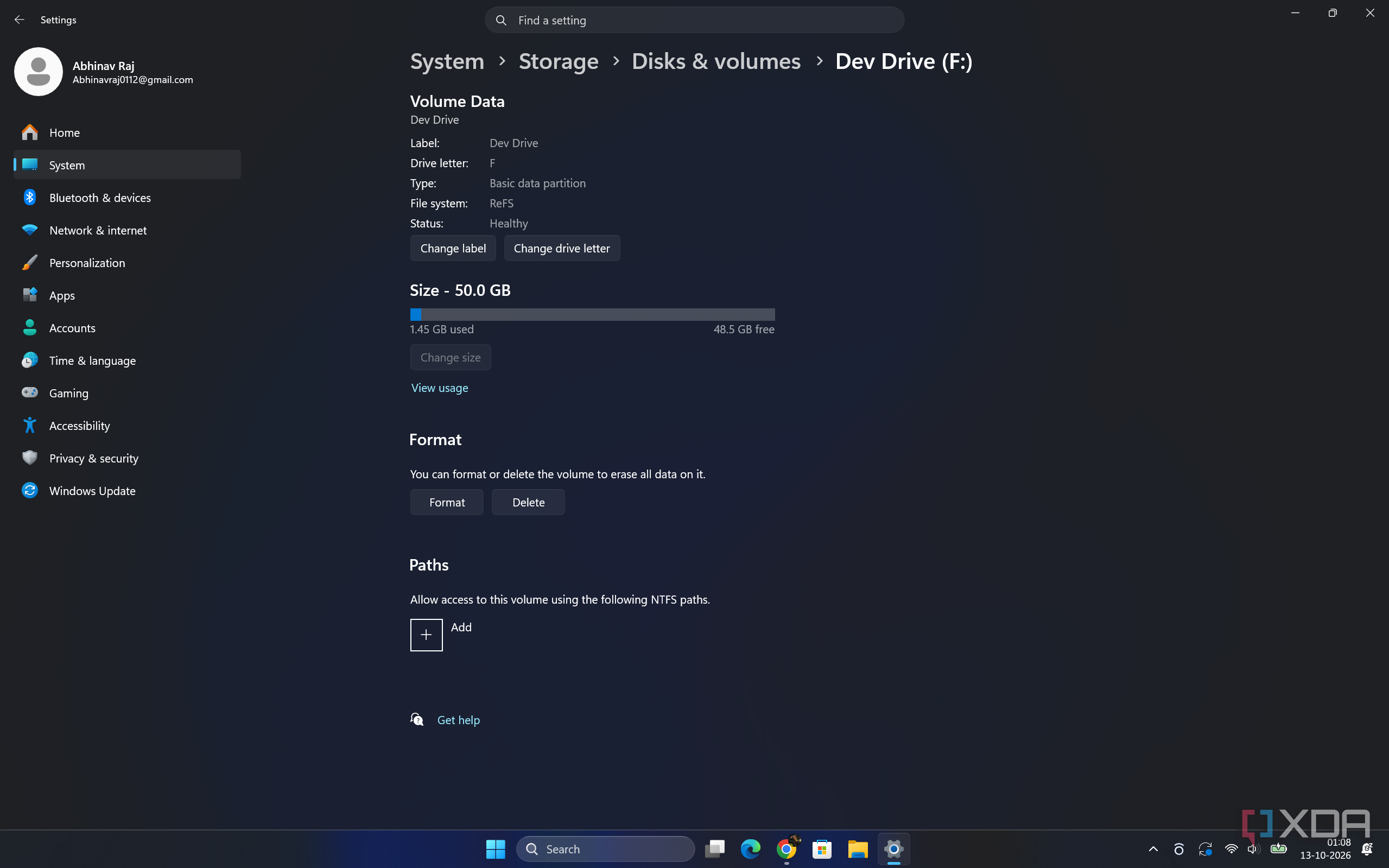 Dev-Drive-Created-Storage-Settings-5