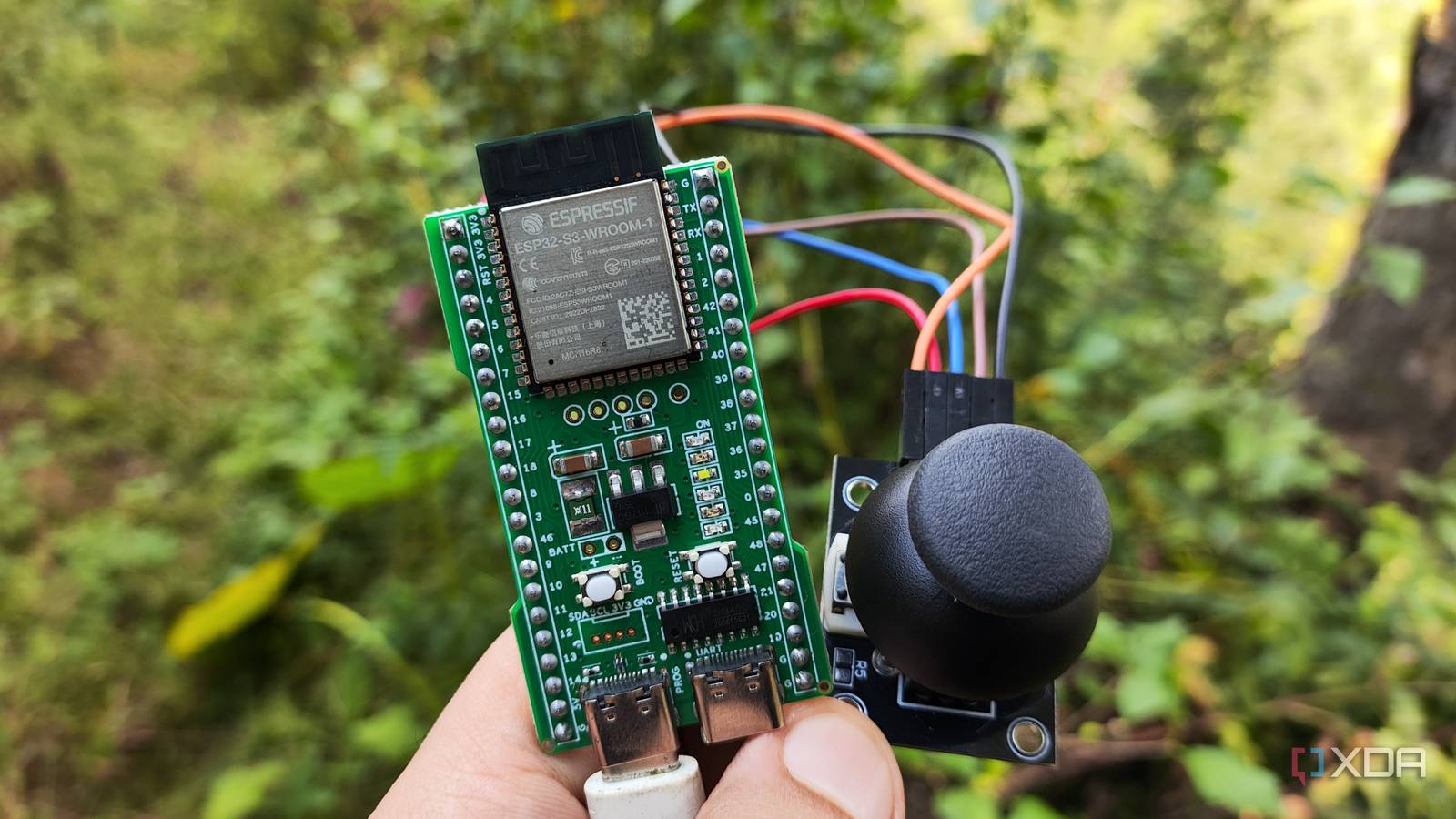 An ESP32-S3 can pretend to be a