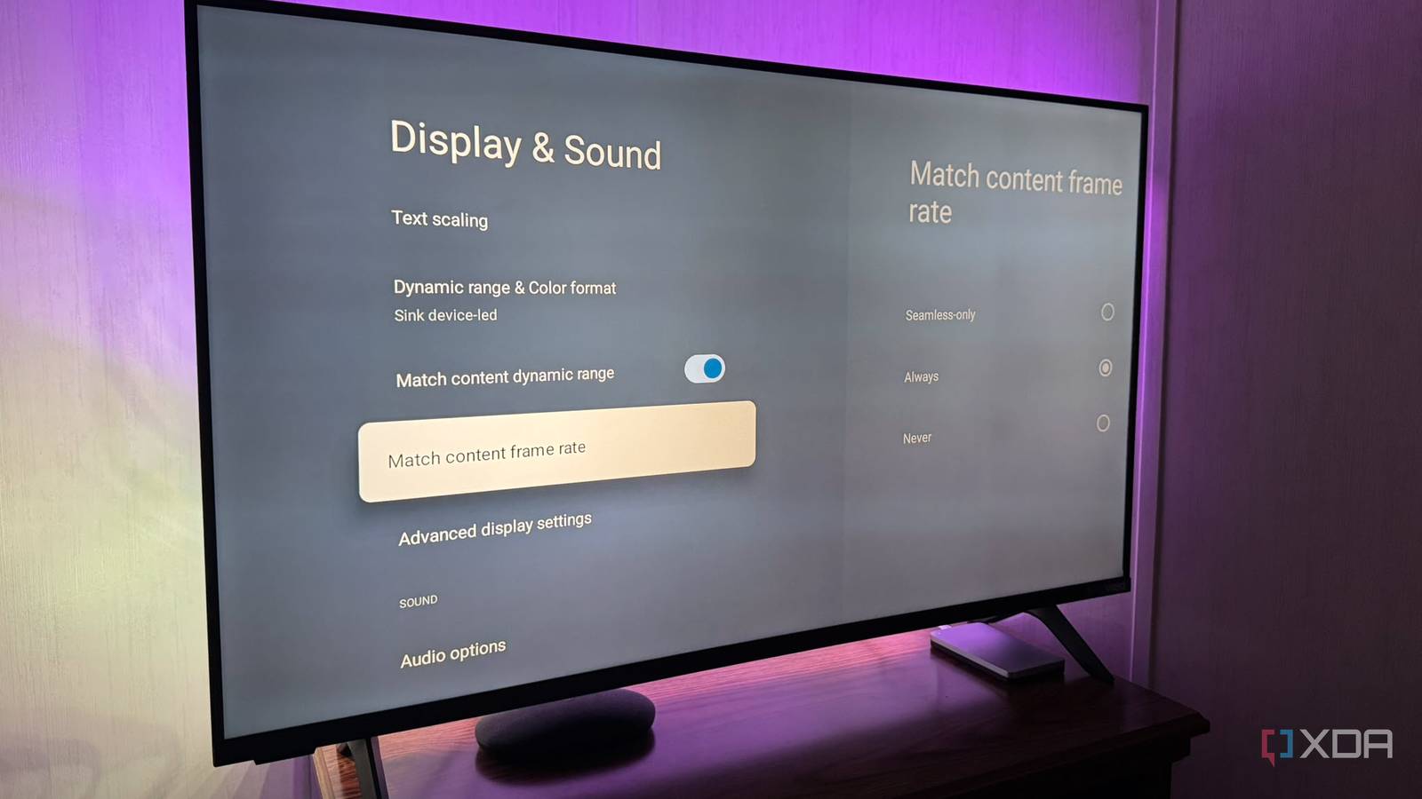 The first setting I change on any Google T is hidden in the advanced ...