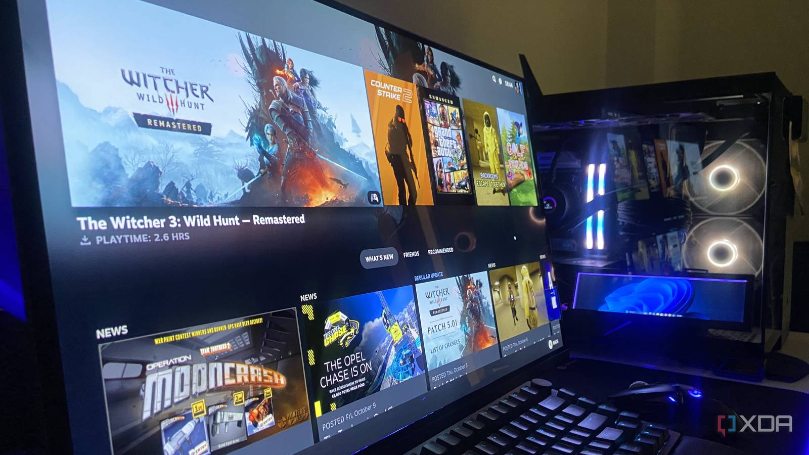 I gave my local LLM my entire Steam library, and it recommends games better than Steam does
