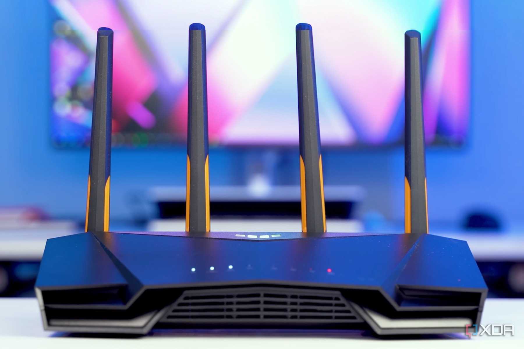 picture of asus tuf gaming ax4200 router