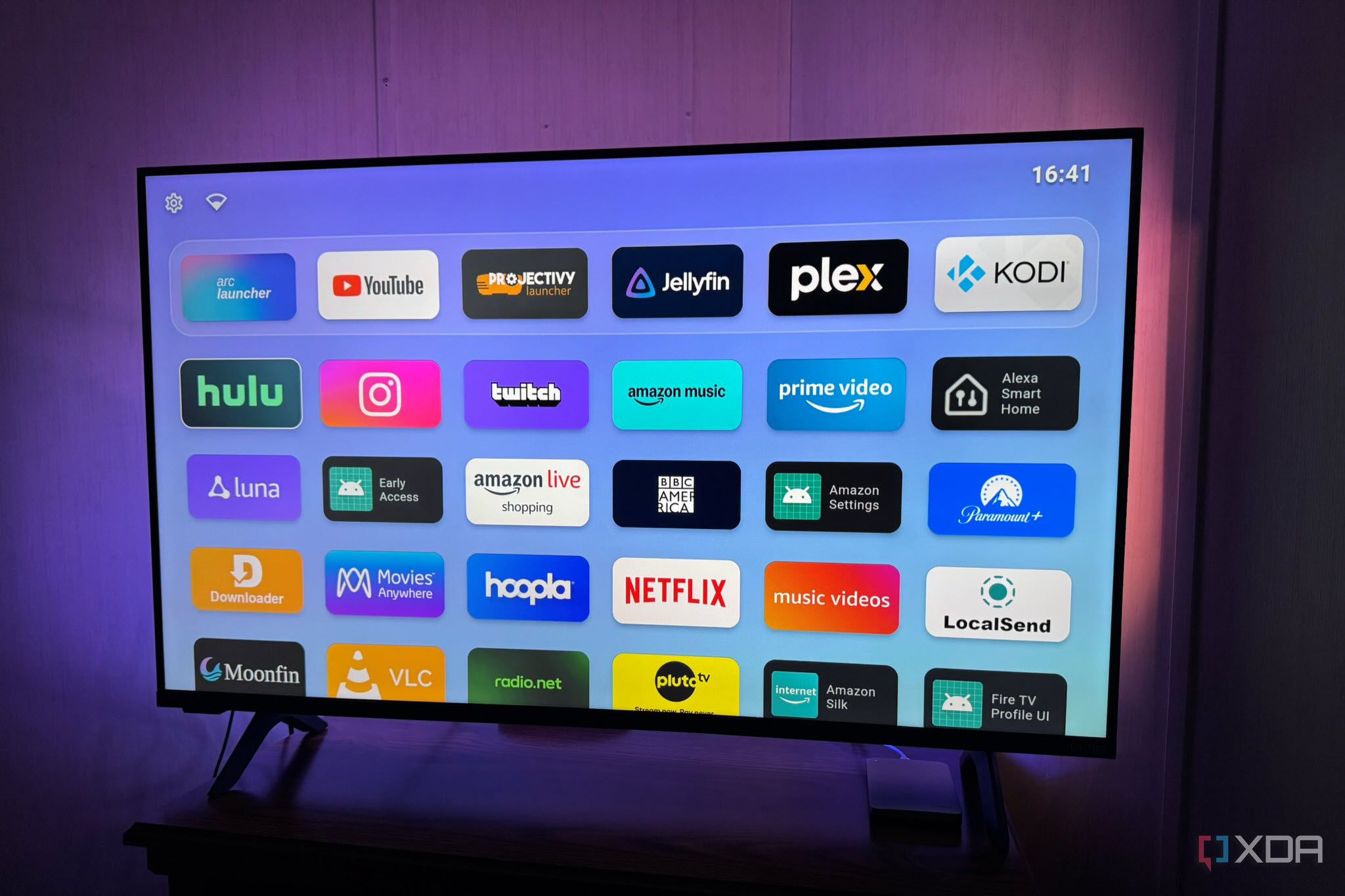 Fire TV Stick Running Sideloaded Arc Launcher