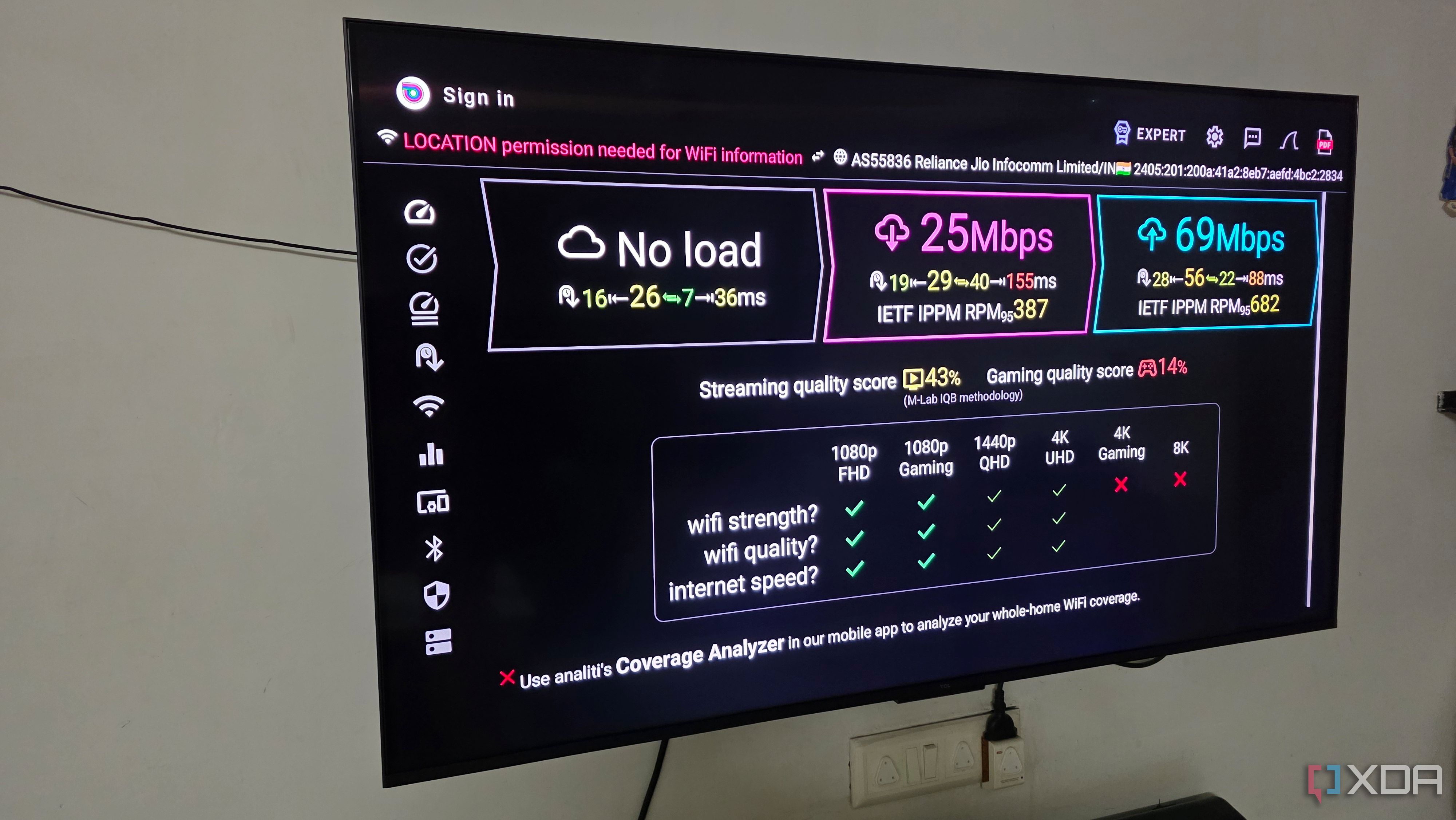 analiti app on Android TV