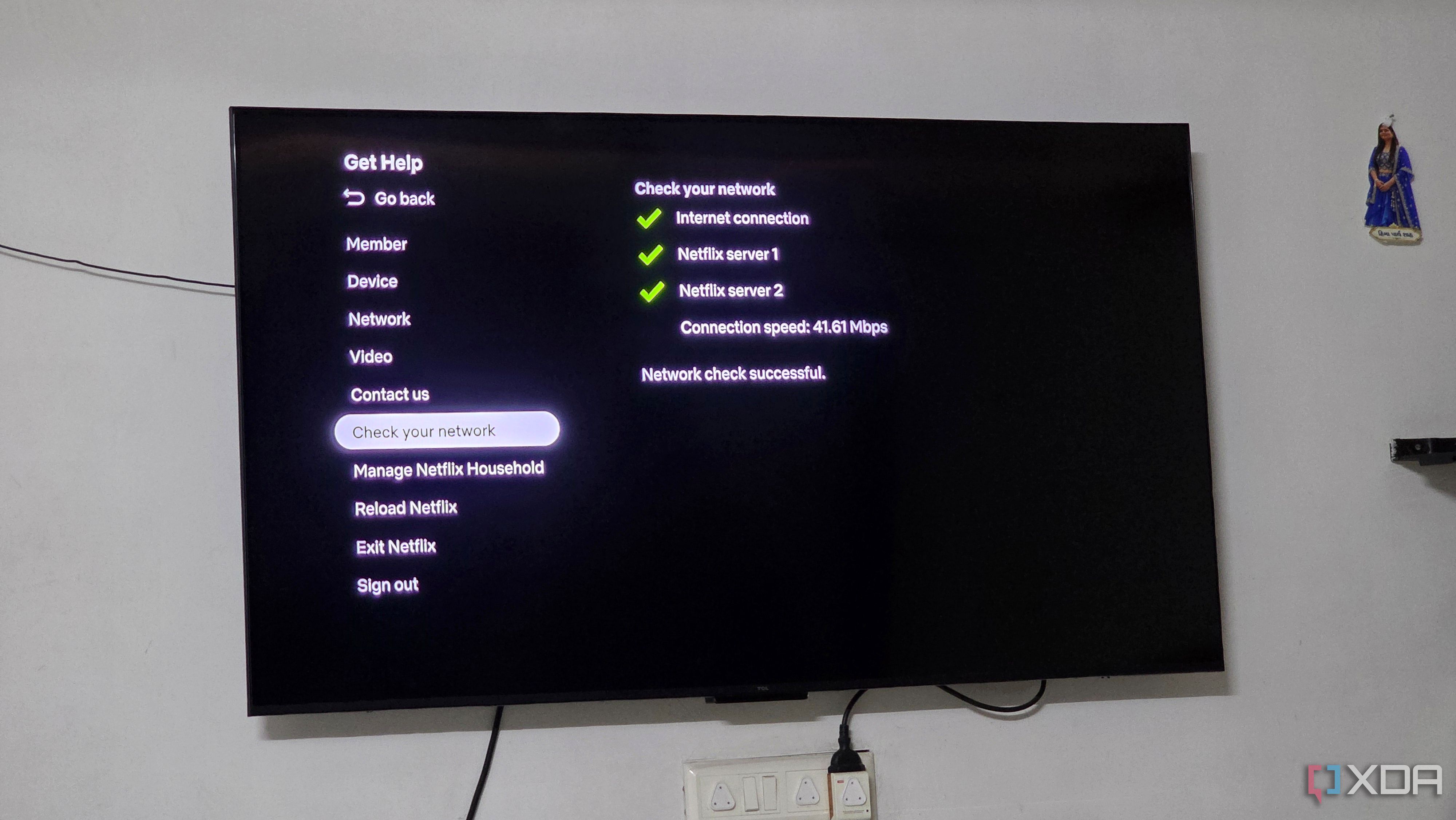 Netflix settings