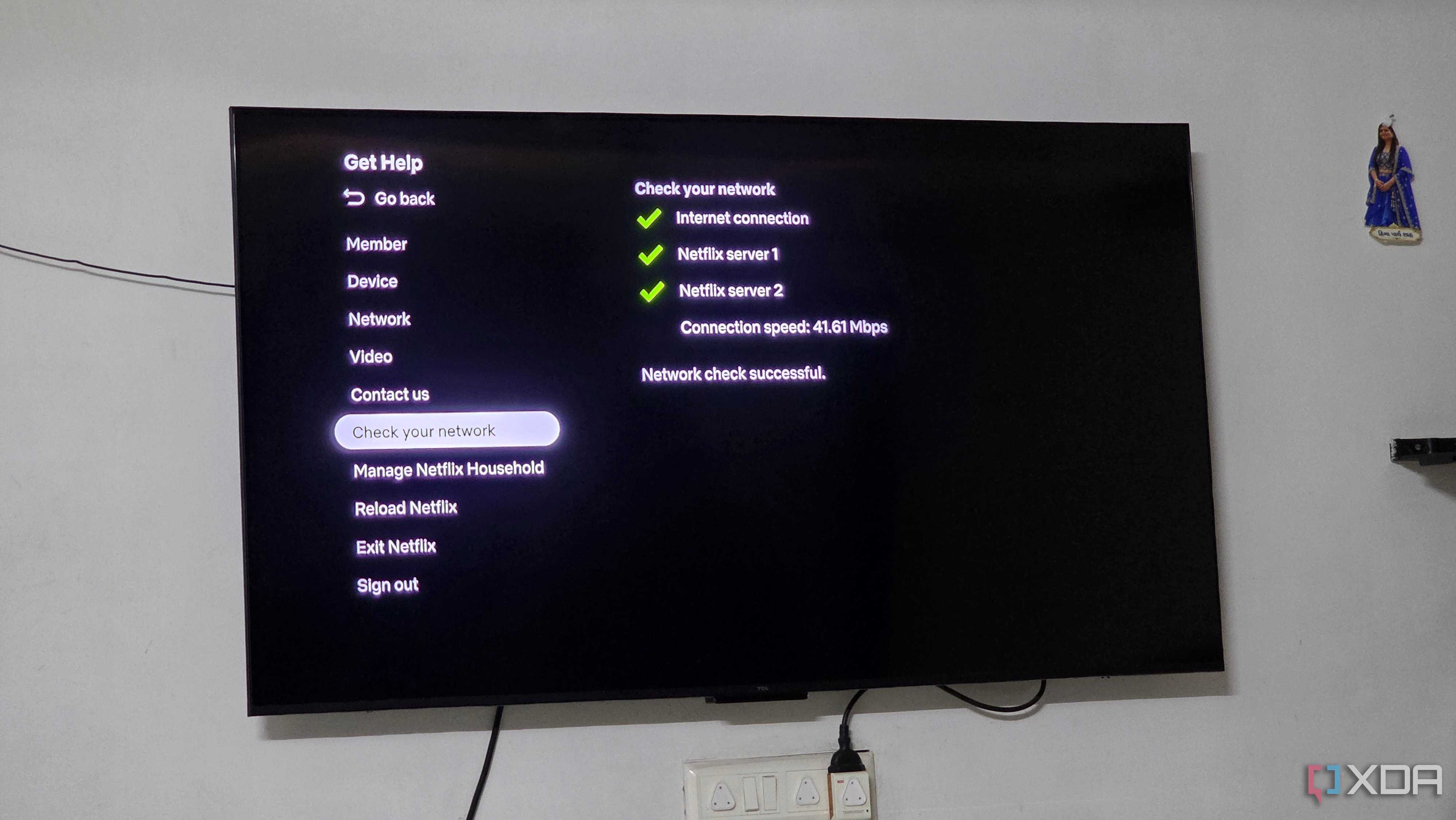 Netflix settings