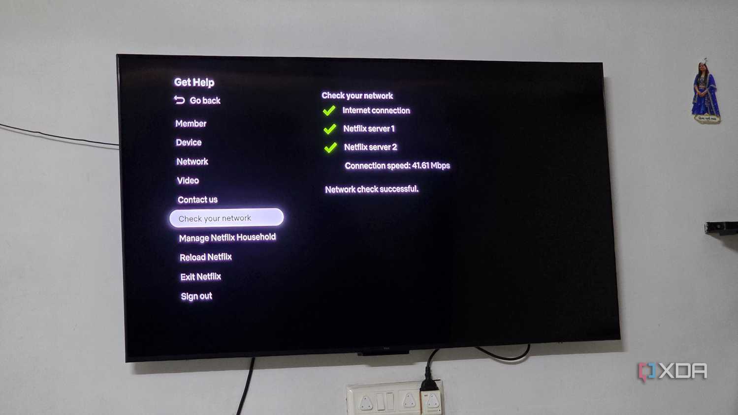 Netflix settings