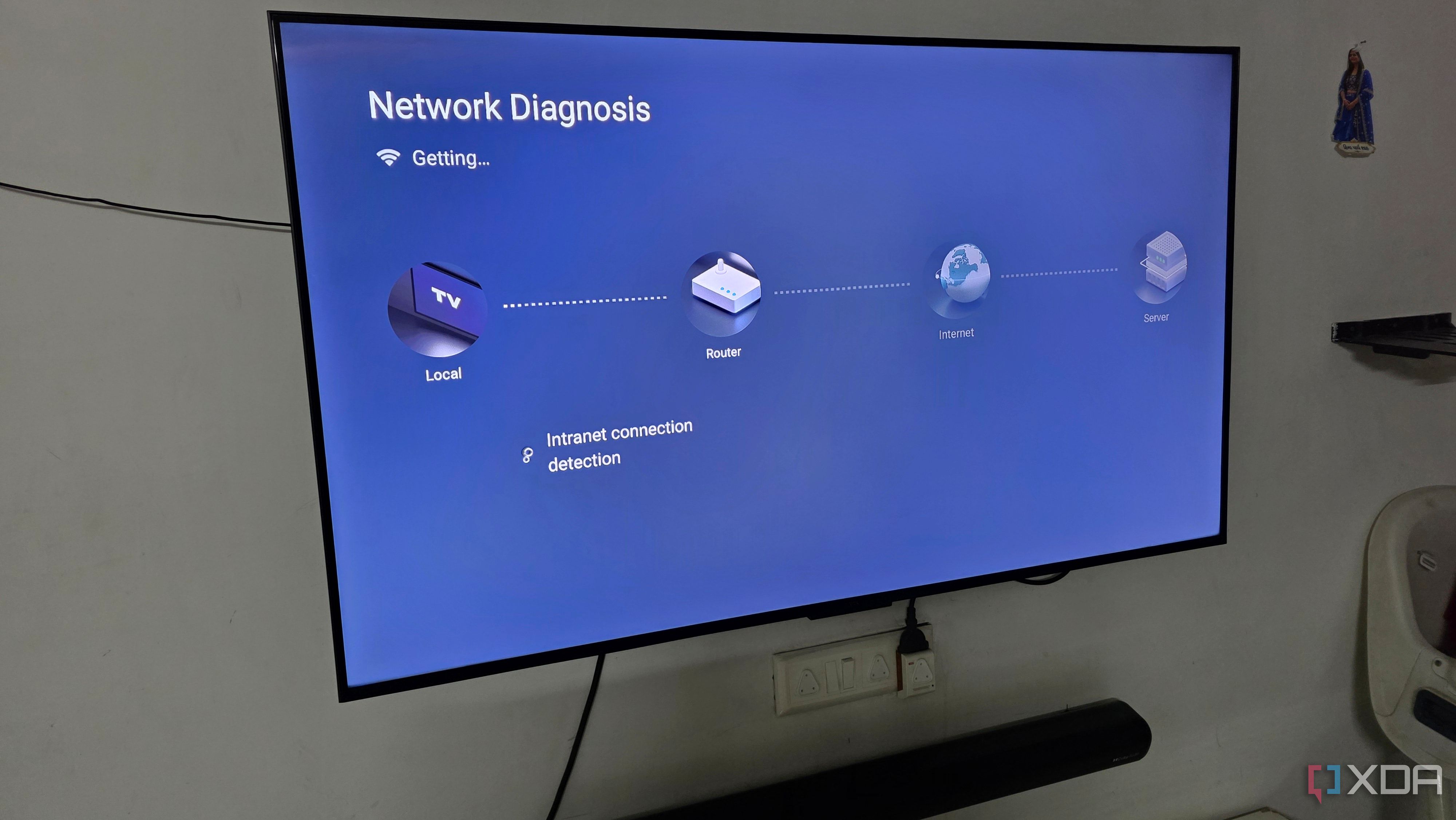 check network connection on Google TV