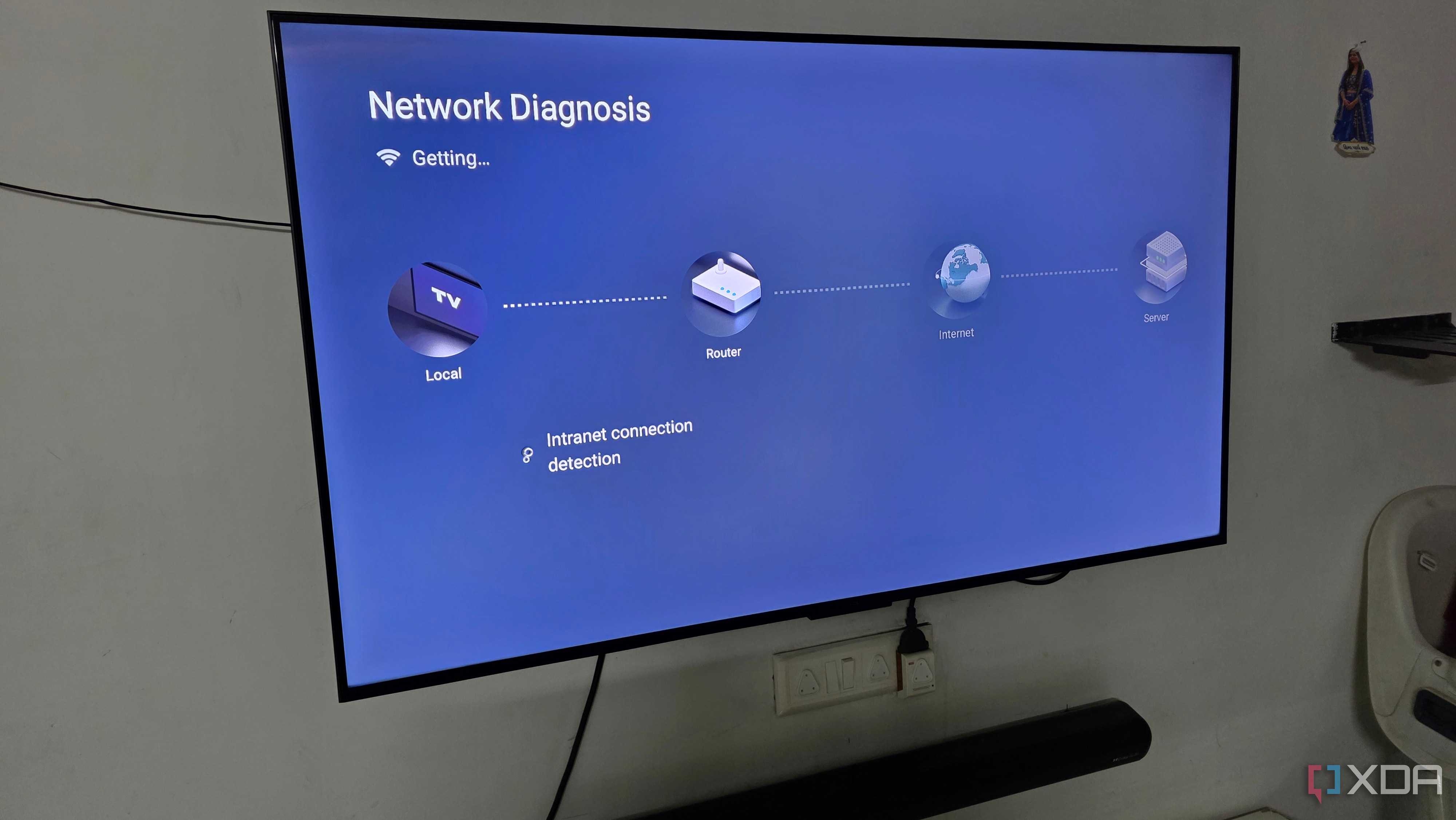 check network connection on Google TV