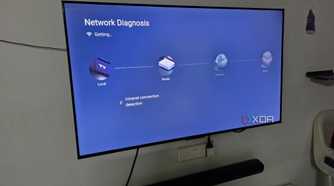 check network connection on Google TV