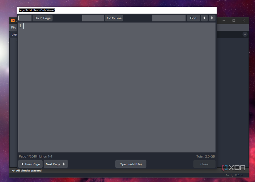 Is Notepad Screen Notepad can't handle large files, but this lightweight alternative ...
