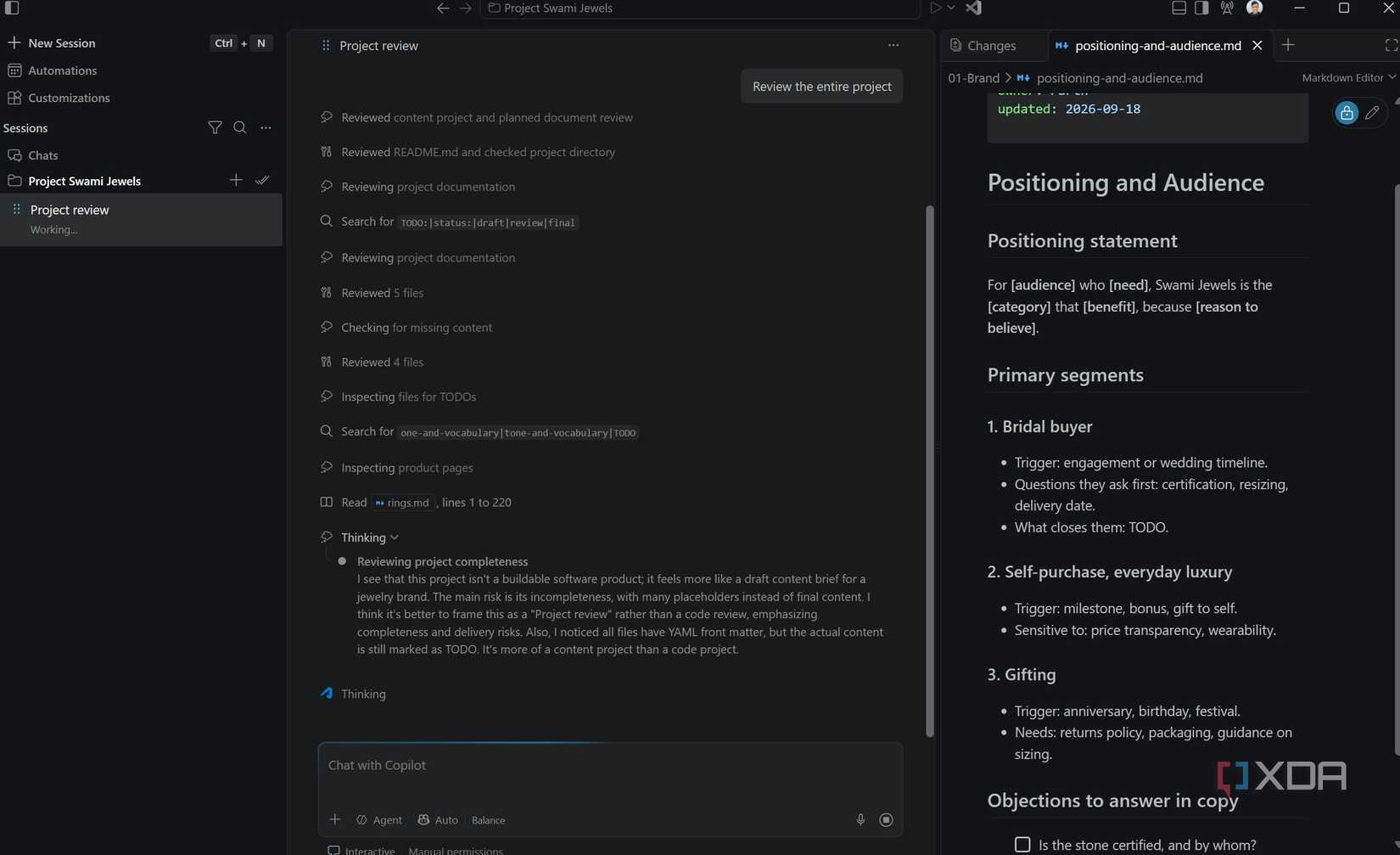 VS Code Agents Manager