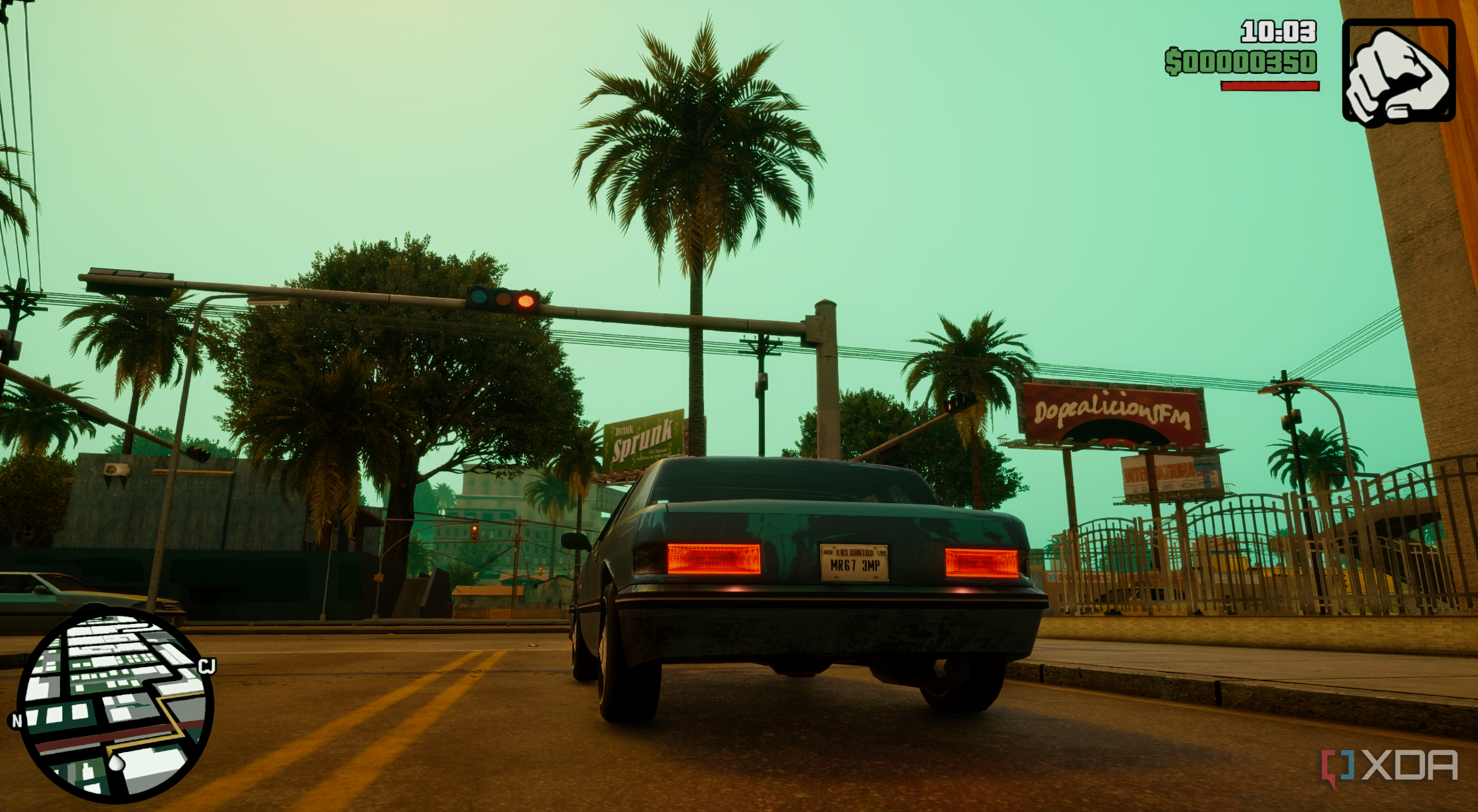 Demonstrating neural rendering in GTA San Andreas Definitive Edition.