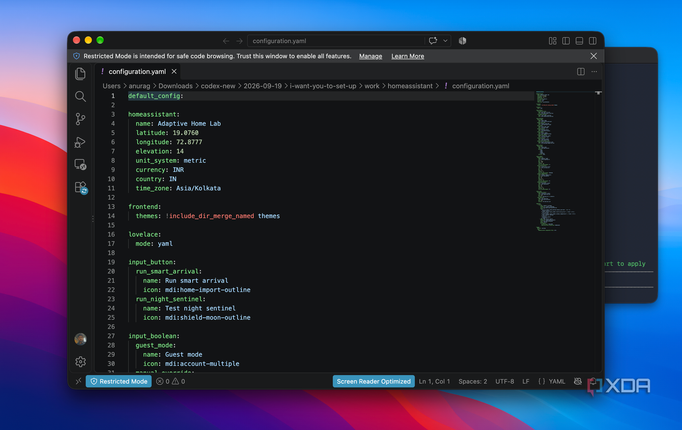 Home Assistant Script Template Claude Code read my entire Home Assistant config, and the mistakes it ...