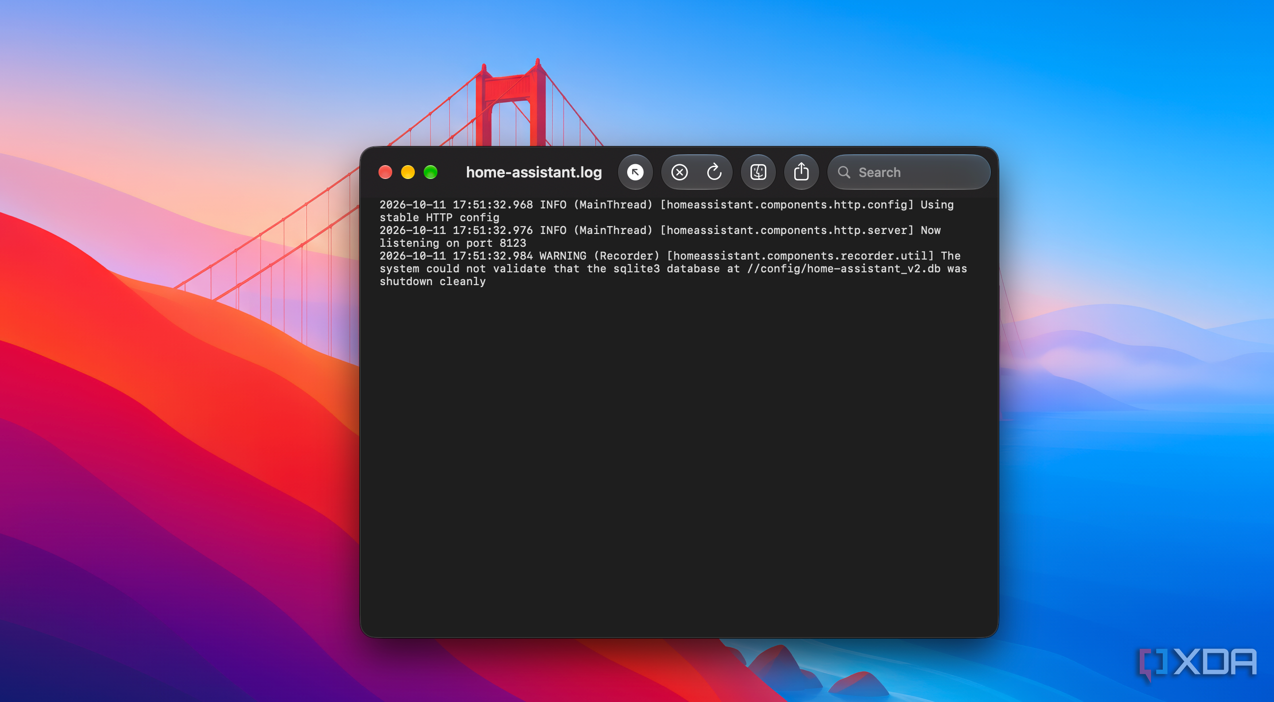 Home Assistant Logs