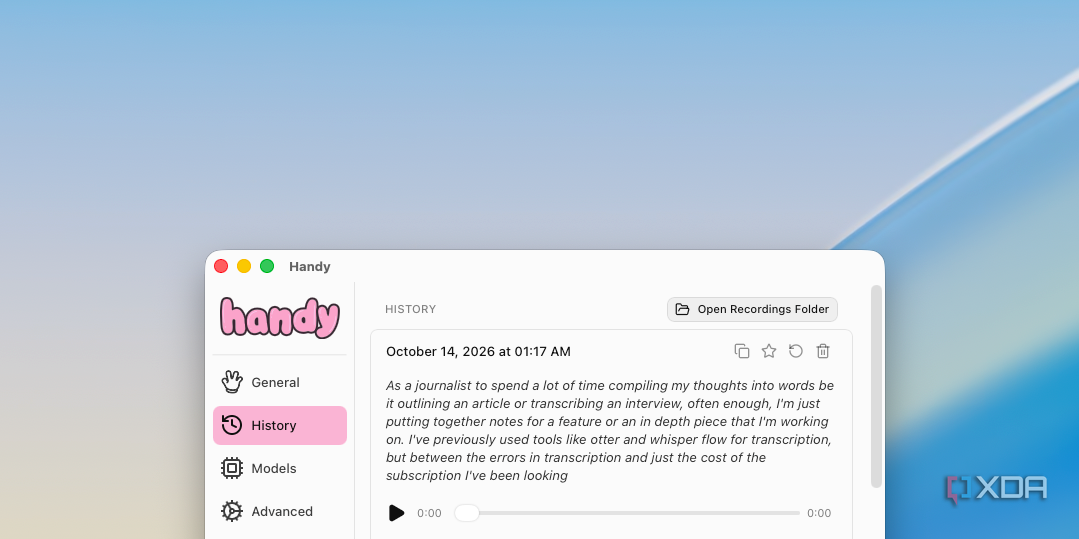 I stopped paying for Otter after setting up local Whisper dictation ...