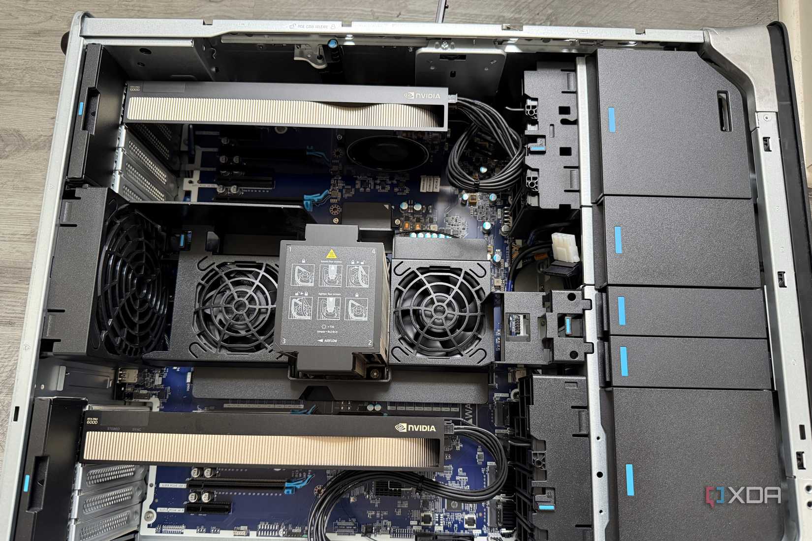 hp fury z8 g6i with two nvidia rtx pro 6000 gpus