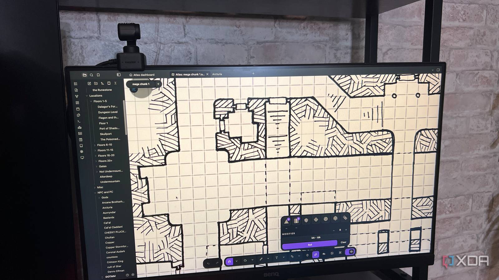 Atlas VTT turns Obsidian into a full virtual tabletop, and it's free to use offline