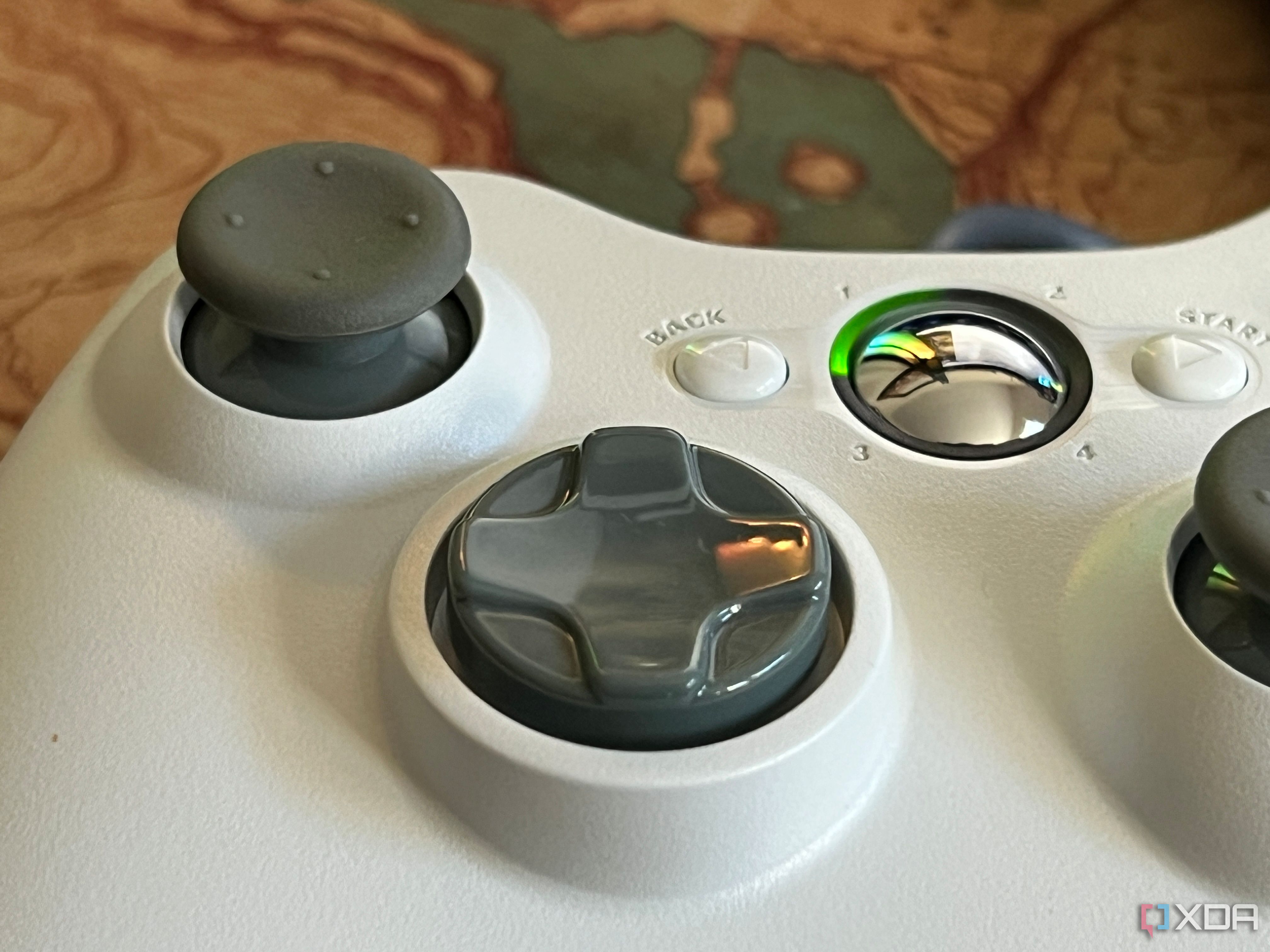 The D-Pad on an Xbox 360 Controller