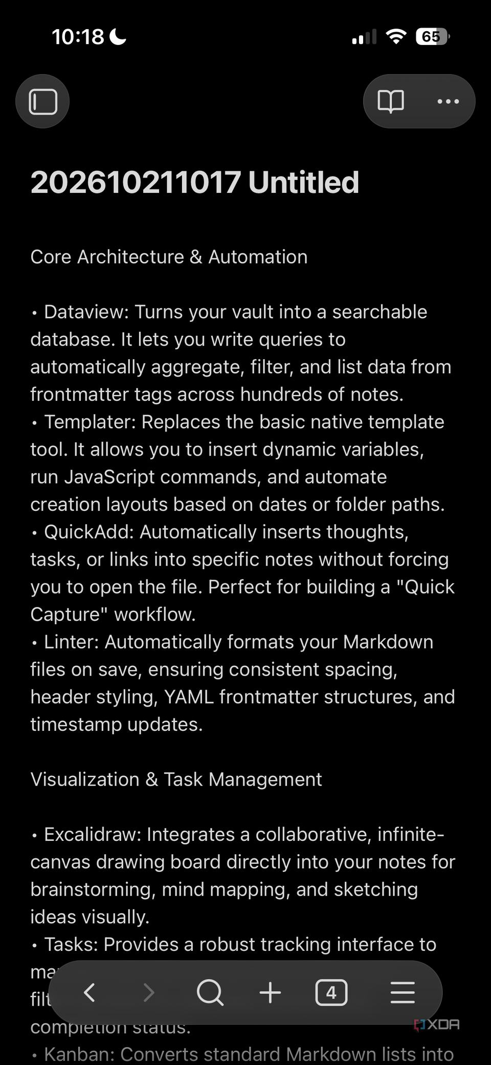 I replaced Apple Notes, Google Keep, and OneNote with Obsidian, and its ...