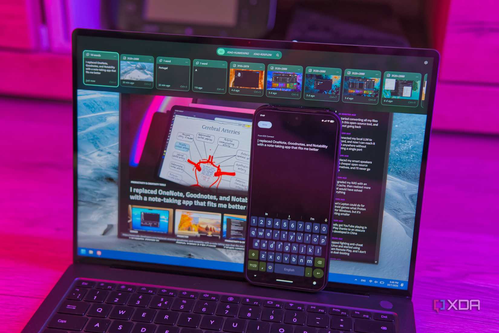 I switched from Phone Link to KDE Connect, and Windows 11 is missing ...