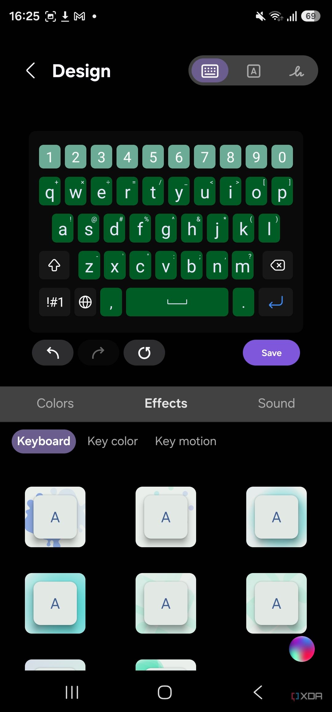 keyboard effects in keys cafe
