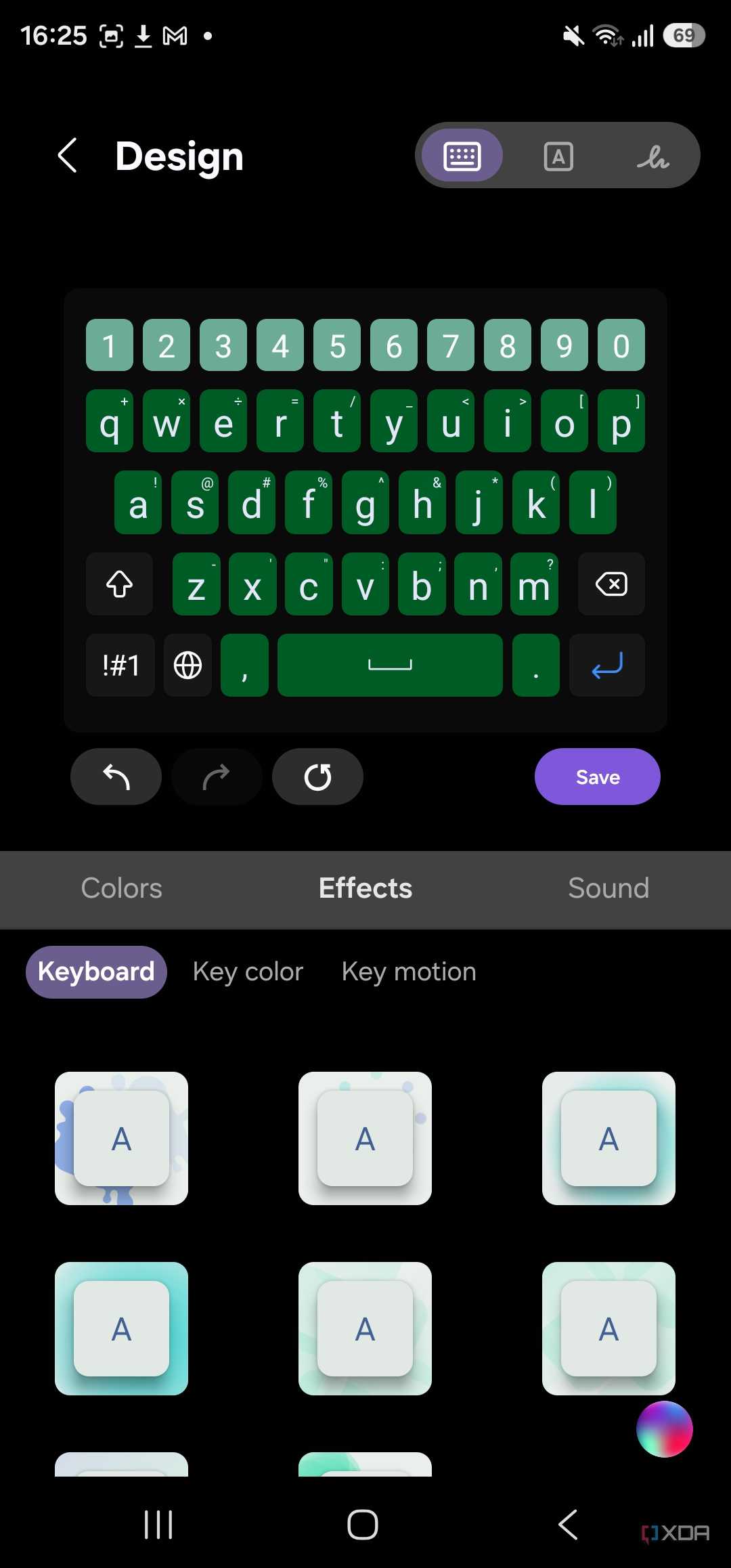 keyboard effects in keys cafe