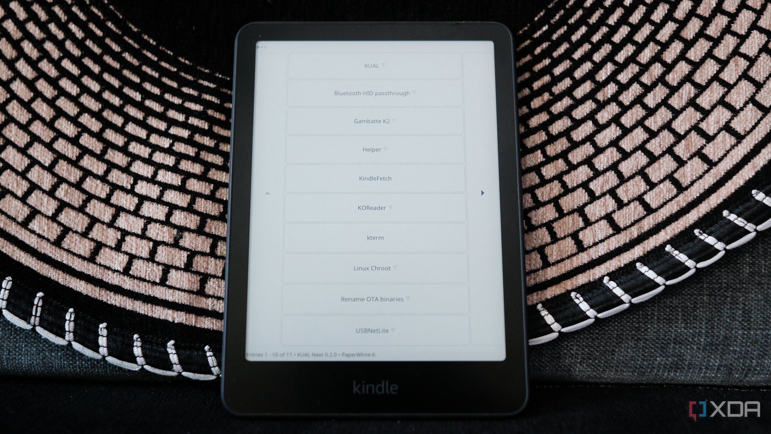 Linux Chroot extension in KUAL on Kindle