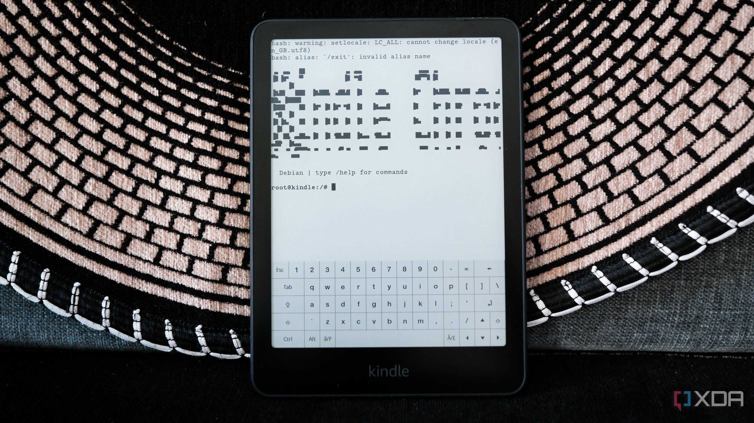 Linux Chroot on Kindle