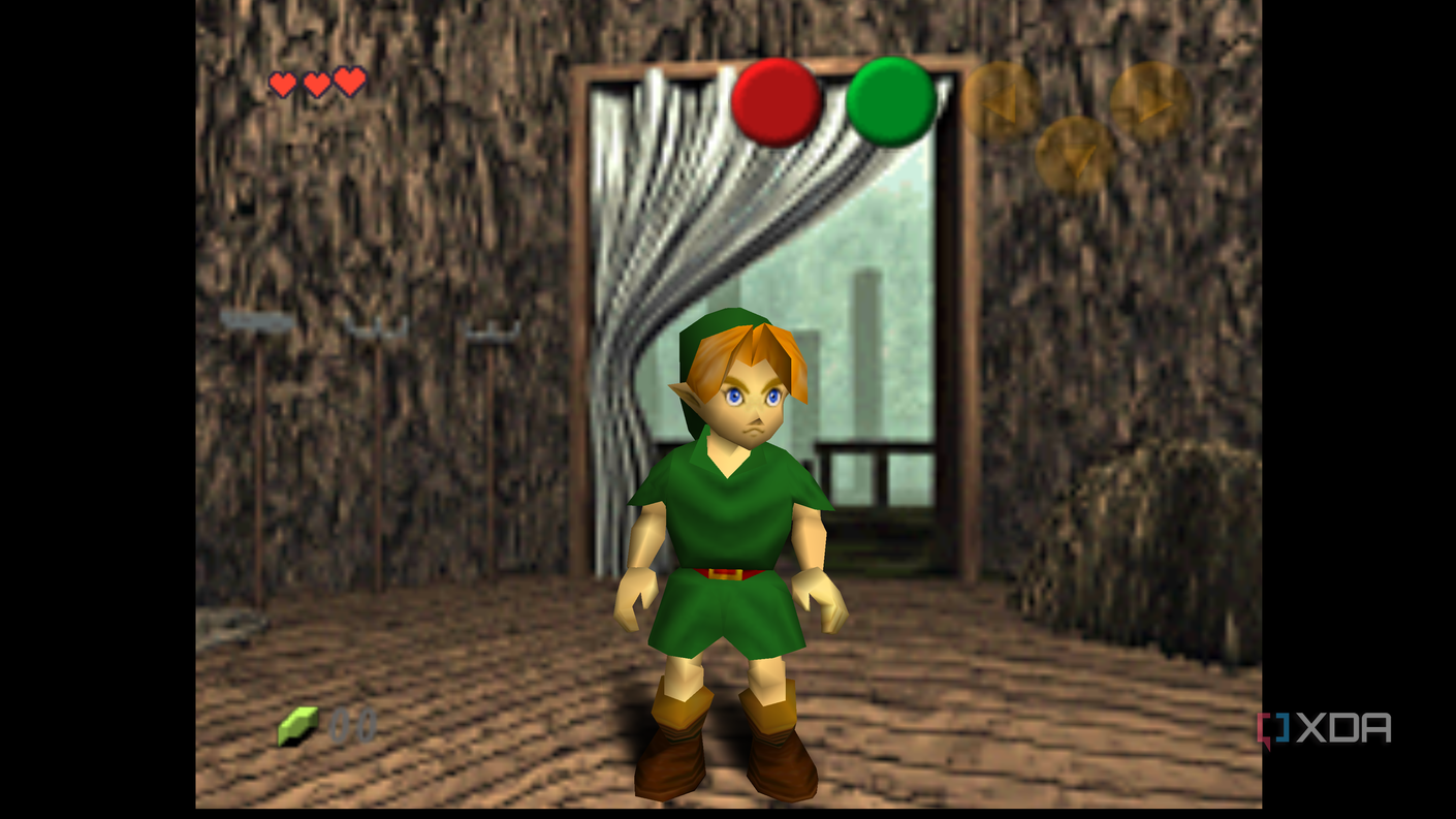 Ocarina of Time в 4K Локация из The Legend of Zelda: Ocarina of Time