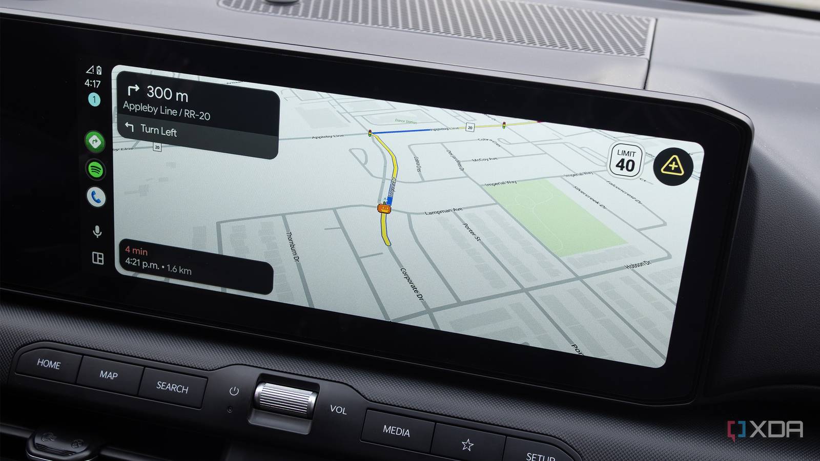 Ich habe MapQuest in Android Auto nach dem viralen Comeback getestet ...