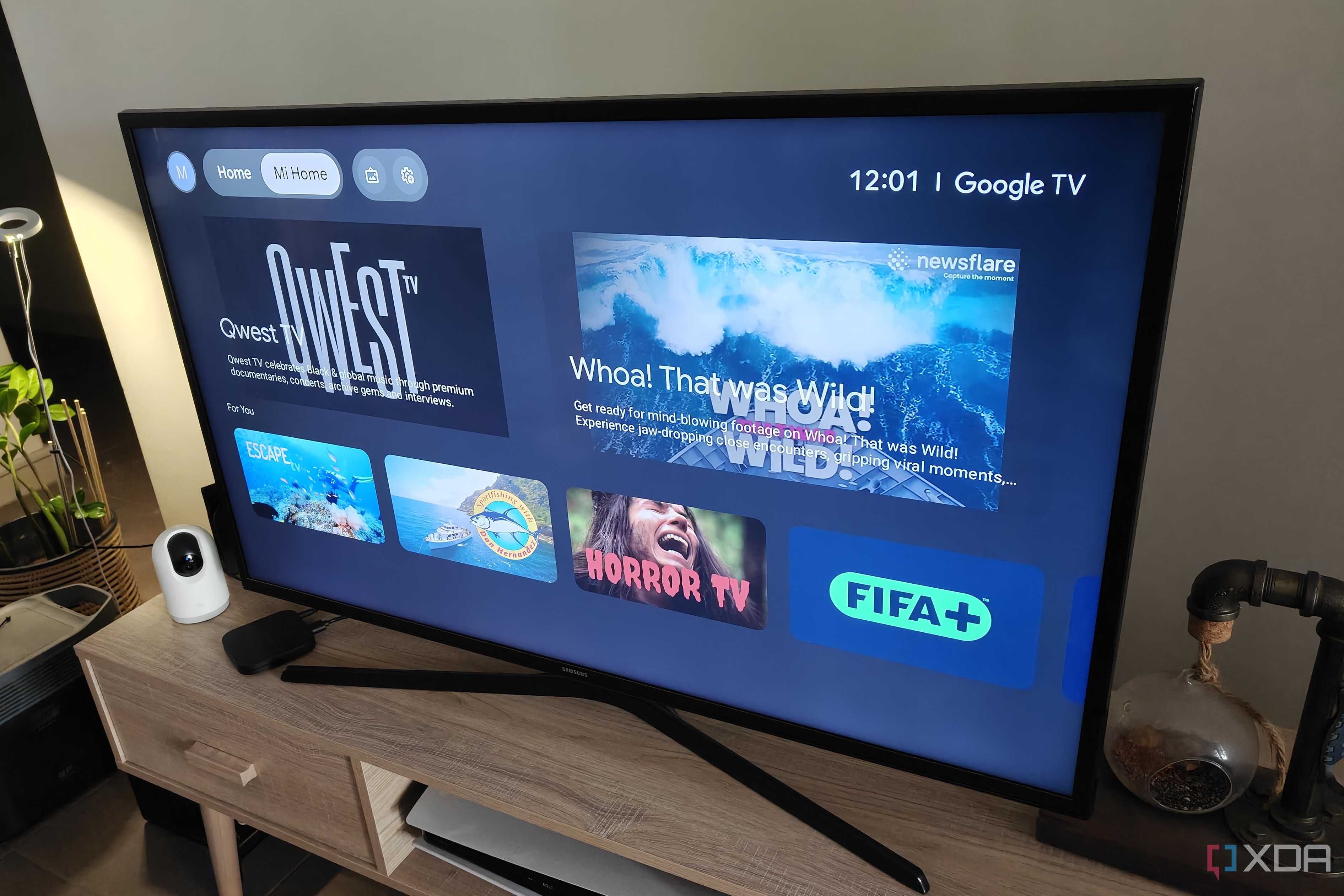 mi home on google tv