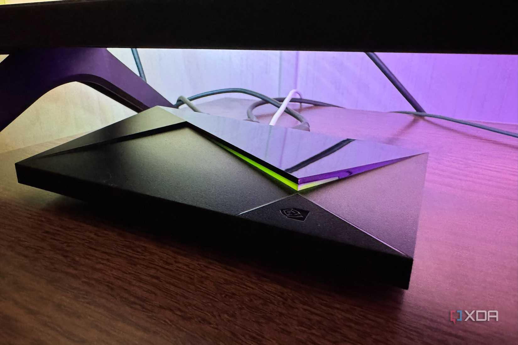 Nvidia Shield Under TV Lights