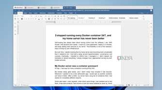 Tech blog open in OnlyOffice