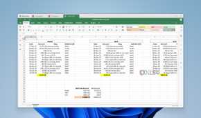 Excel sheet open in OnlyOffice