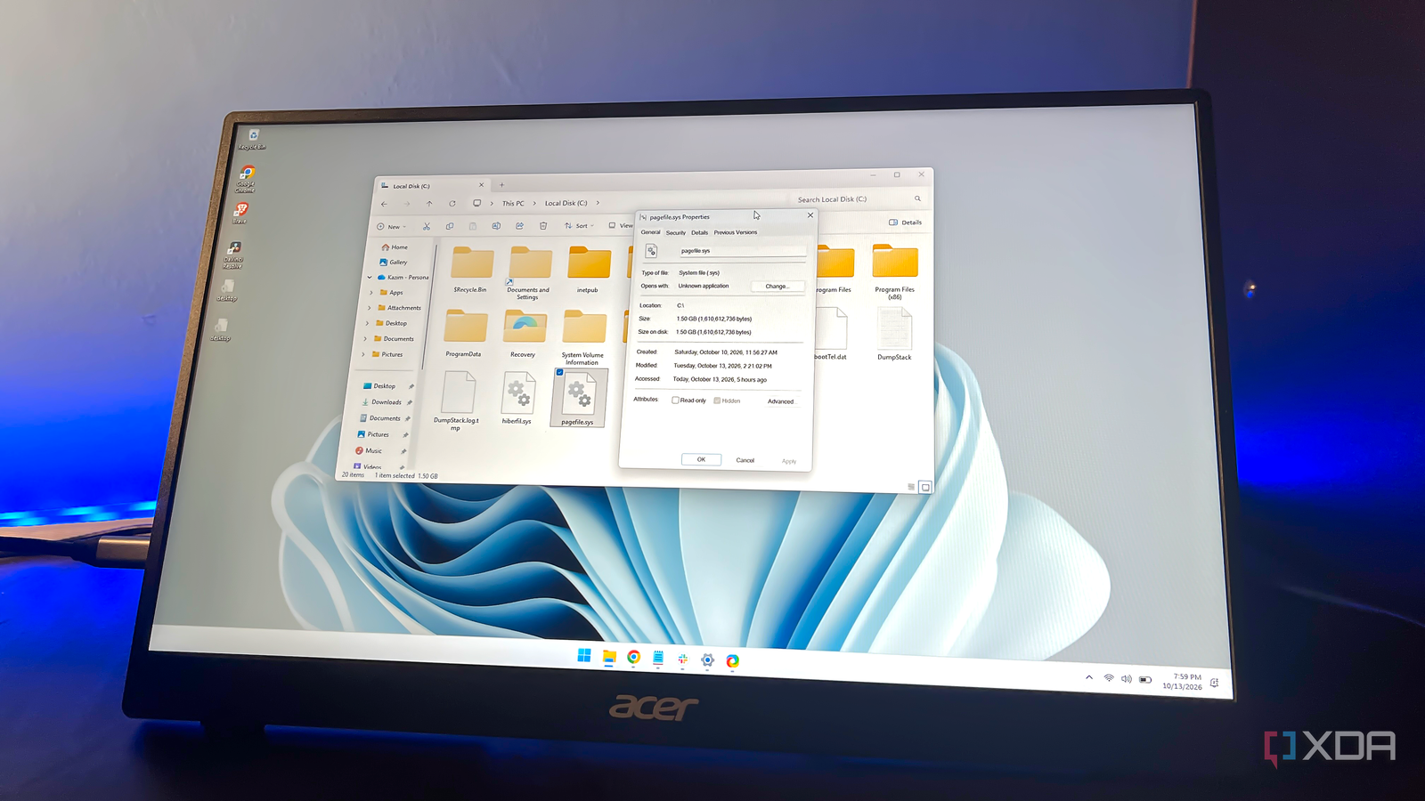 Disabling the page file is the Windows performance tweak everyone repeats, and I'd never do it again