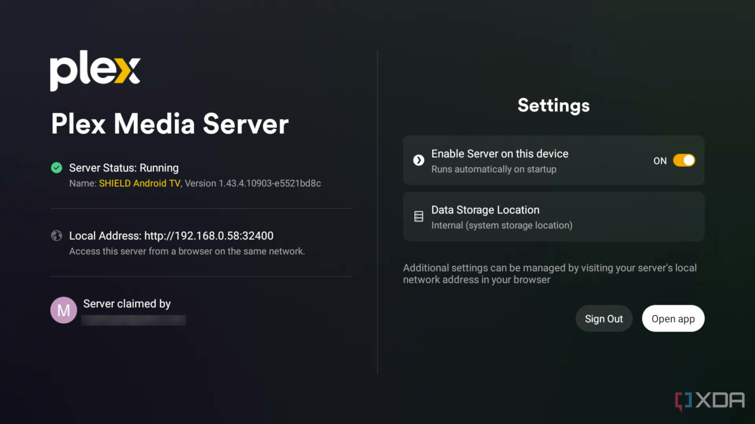 Plex Media Server on Nvidia Shield
