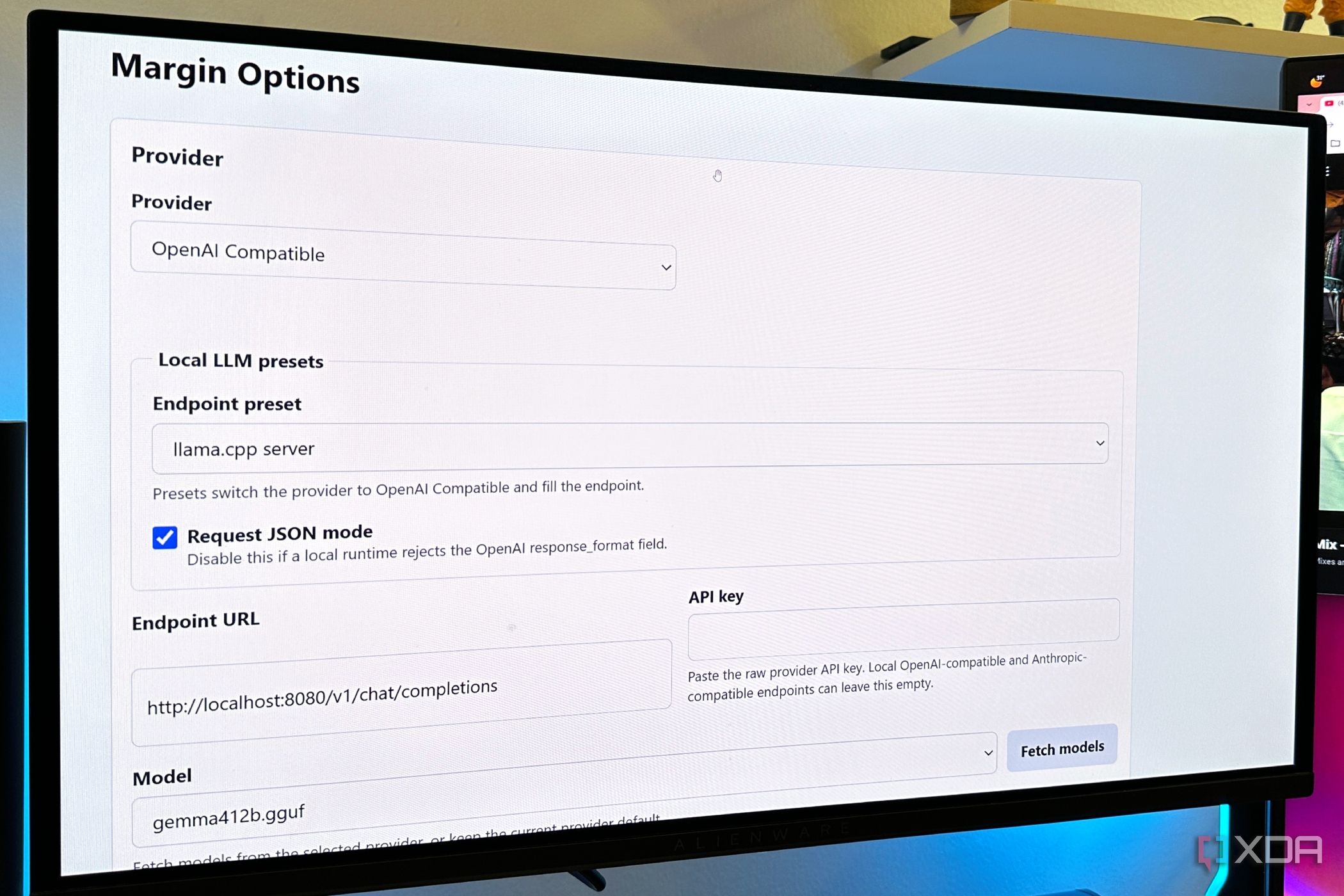 pointing-margin-google-chrome-extension-to-local-llama-cpp-server