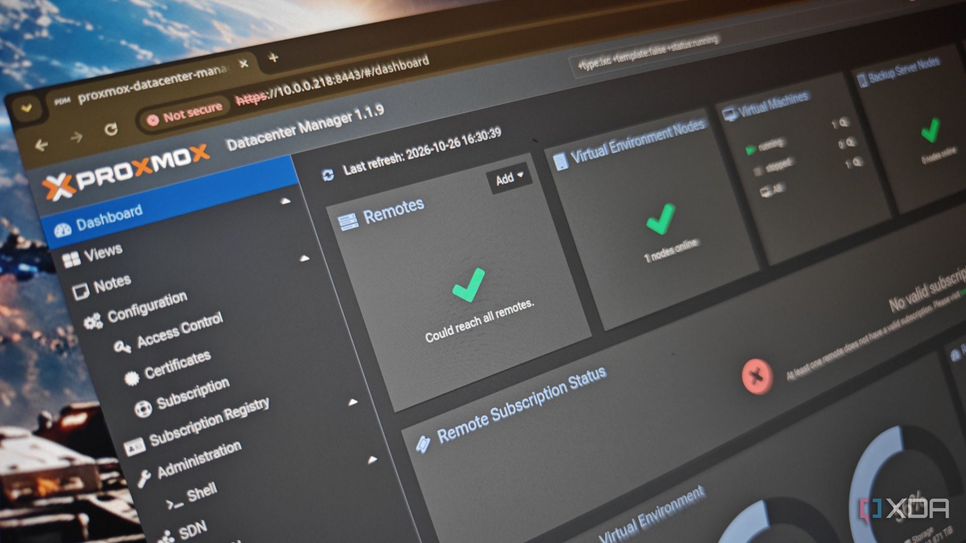 Proxmox Datacenter Manager