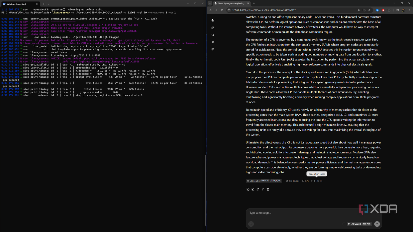 I moved my local models from Ollama to llama.cpp, and the reason I stayed has nothing to do with speed