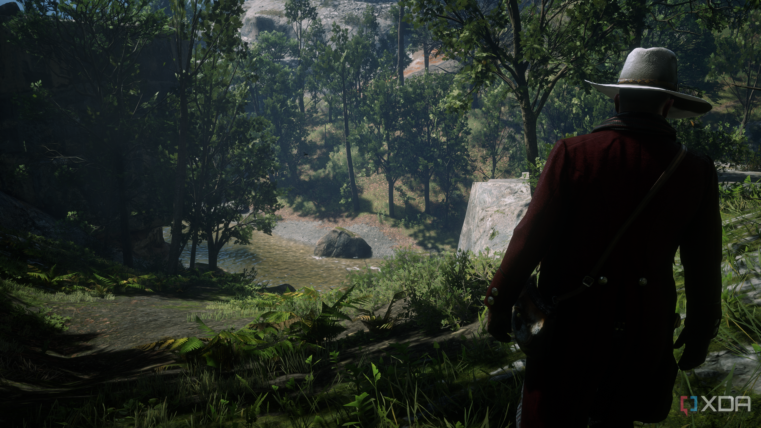A gameplay screenshot from Red Dead Redemption 2.