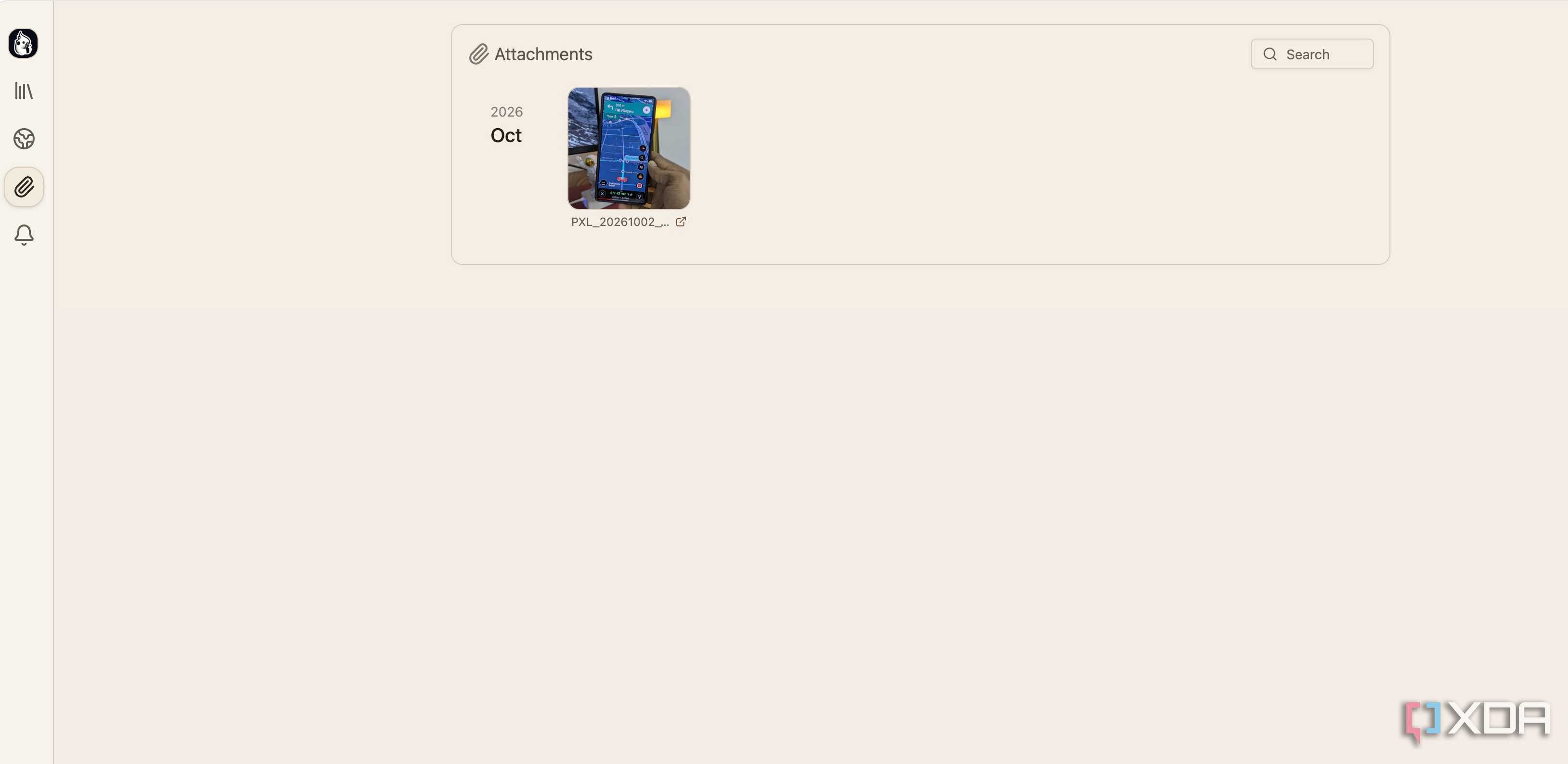 Memos attachment