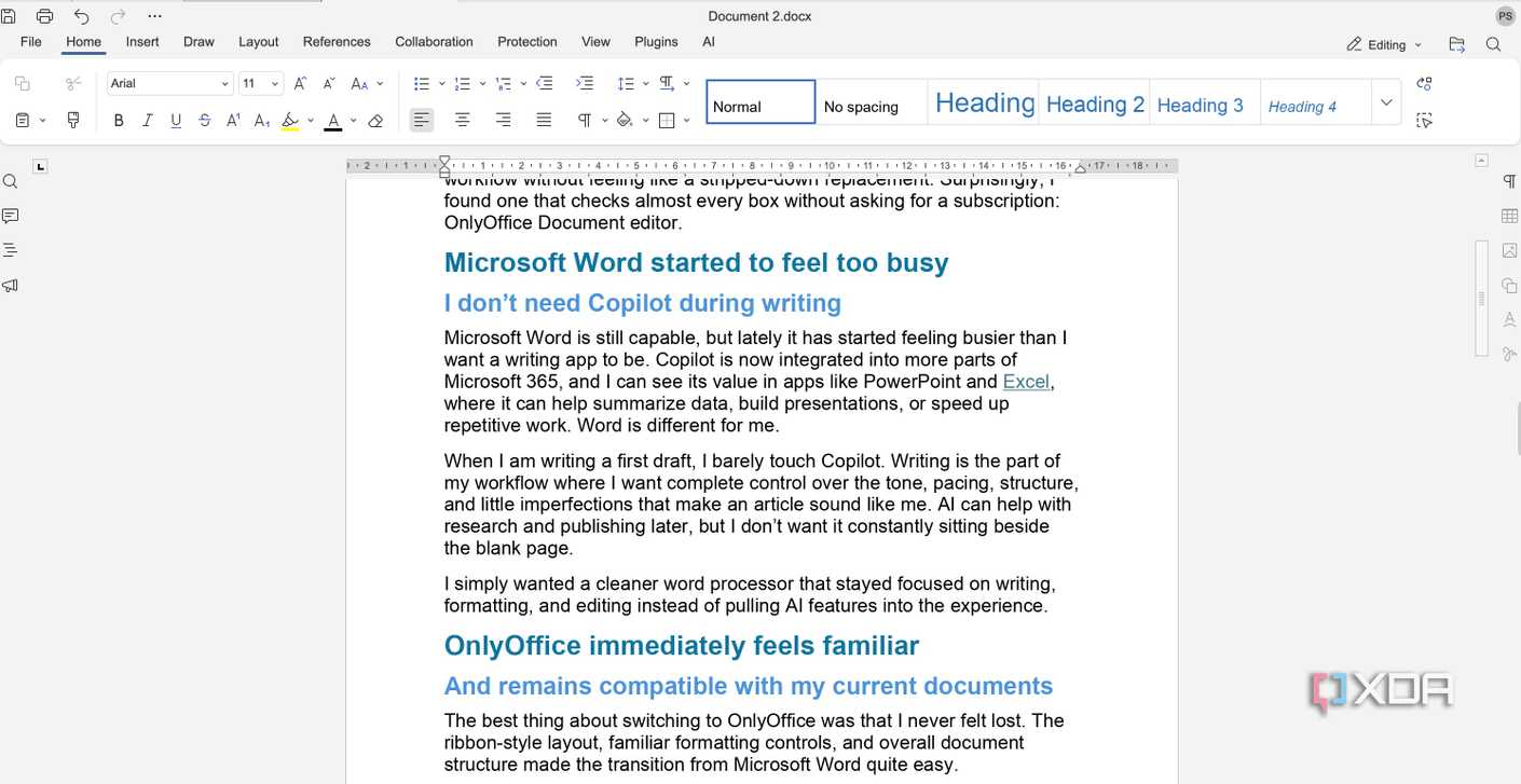 Нашел отличную бесплатную замену Microsoft Word, которая не уступает в функционале