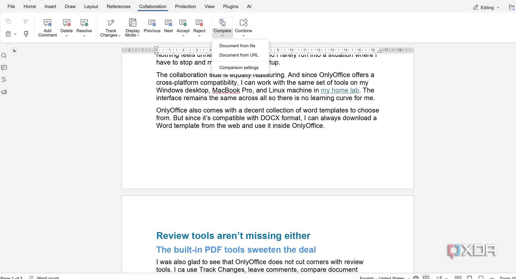 бесплатная альтернатива Microsoft Word — иллюстрация 9 к материалу