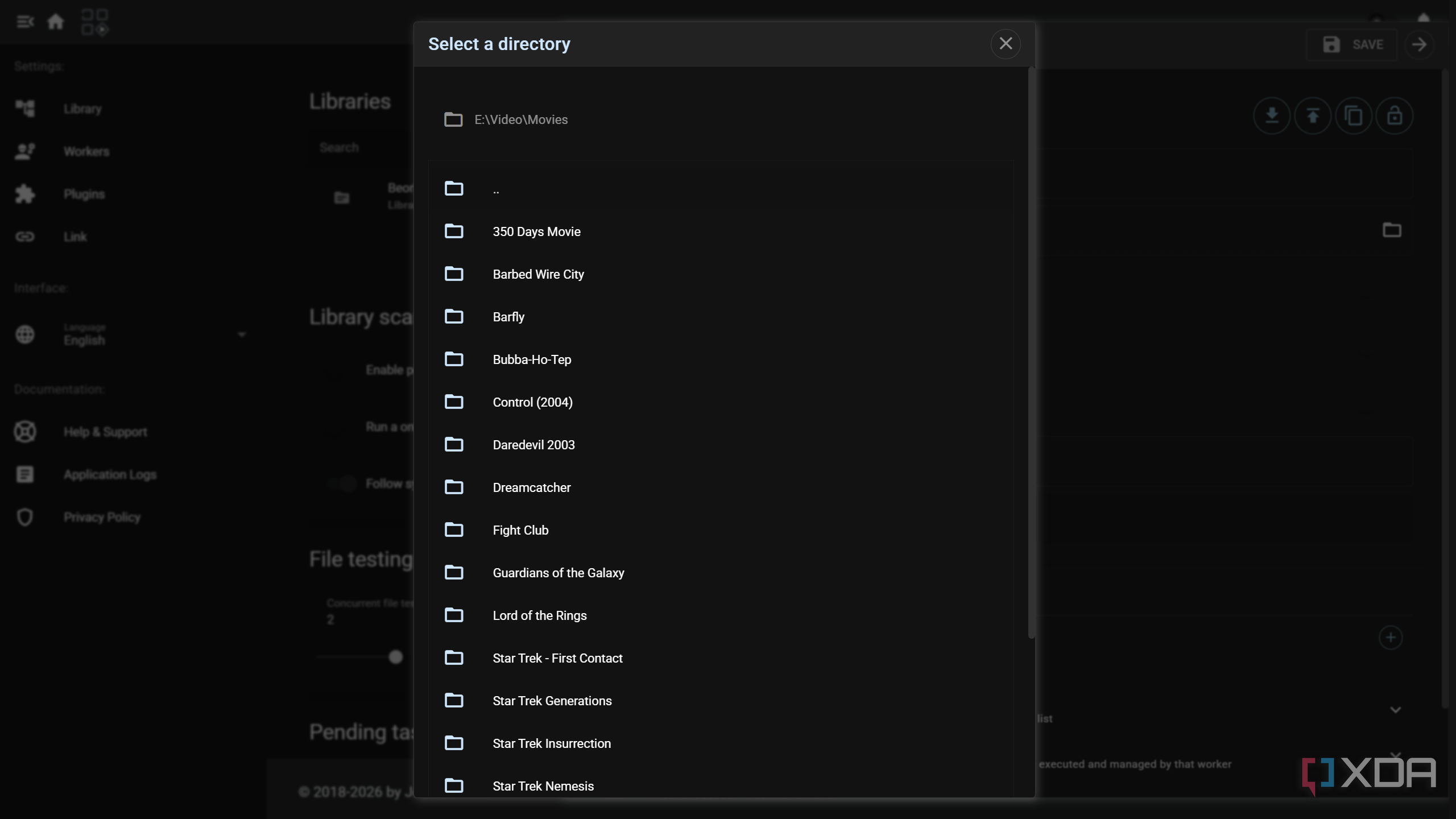 Reencode Unmanic Movie Library