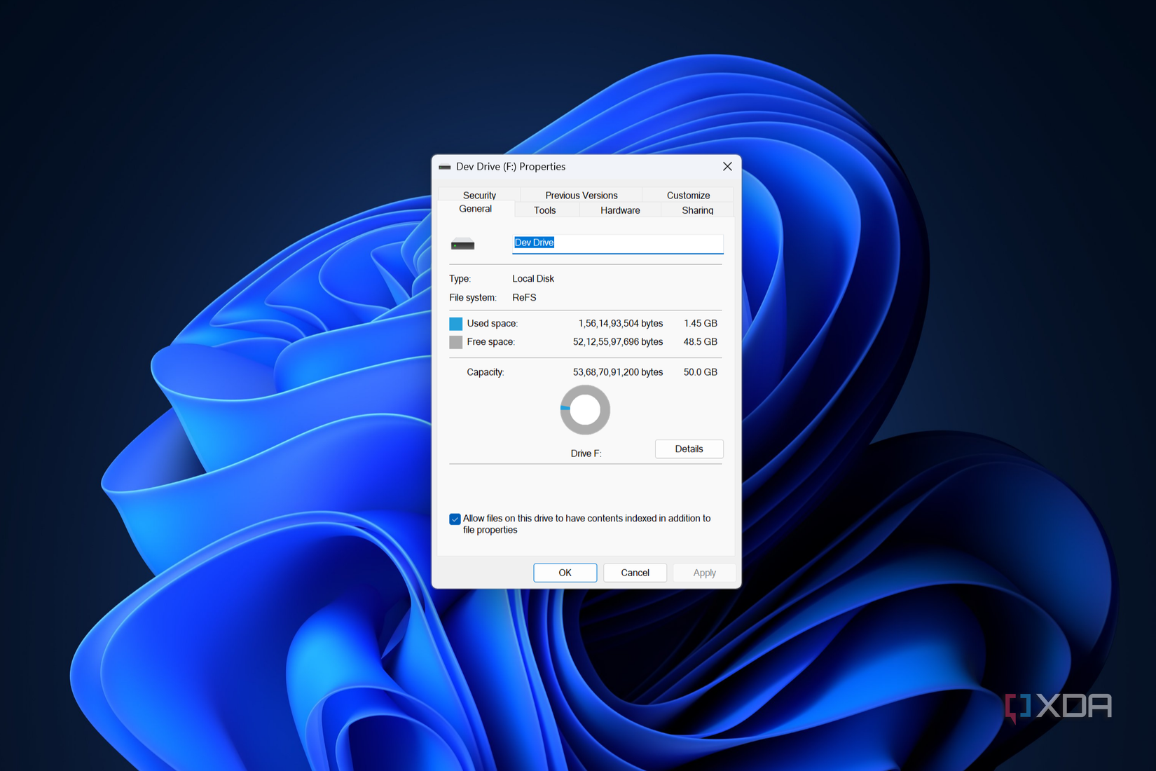 ReFS Dev Drive on Windows 11