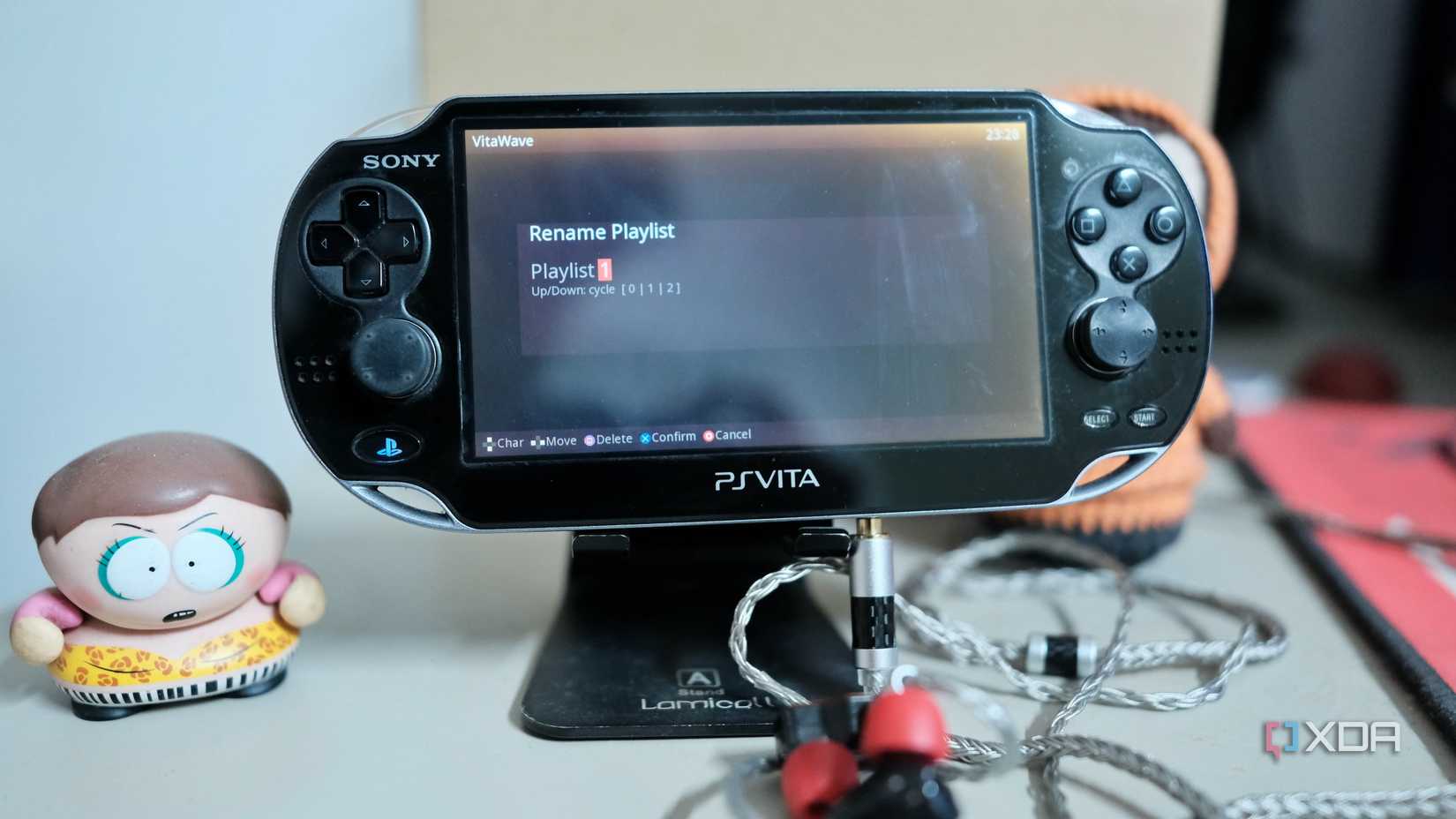 Rename Playlists in VitaWave on PS Vita