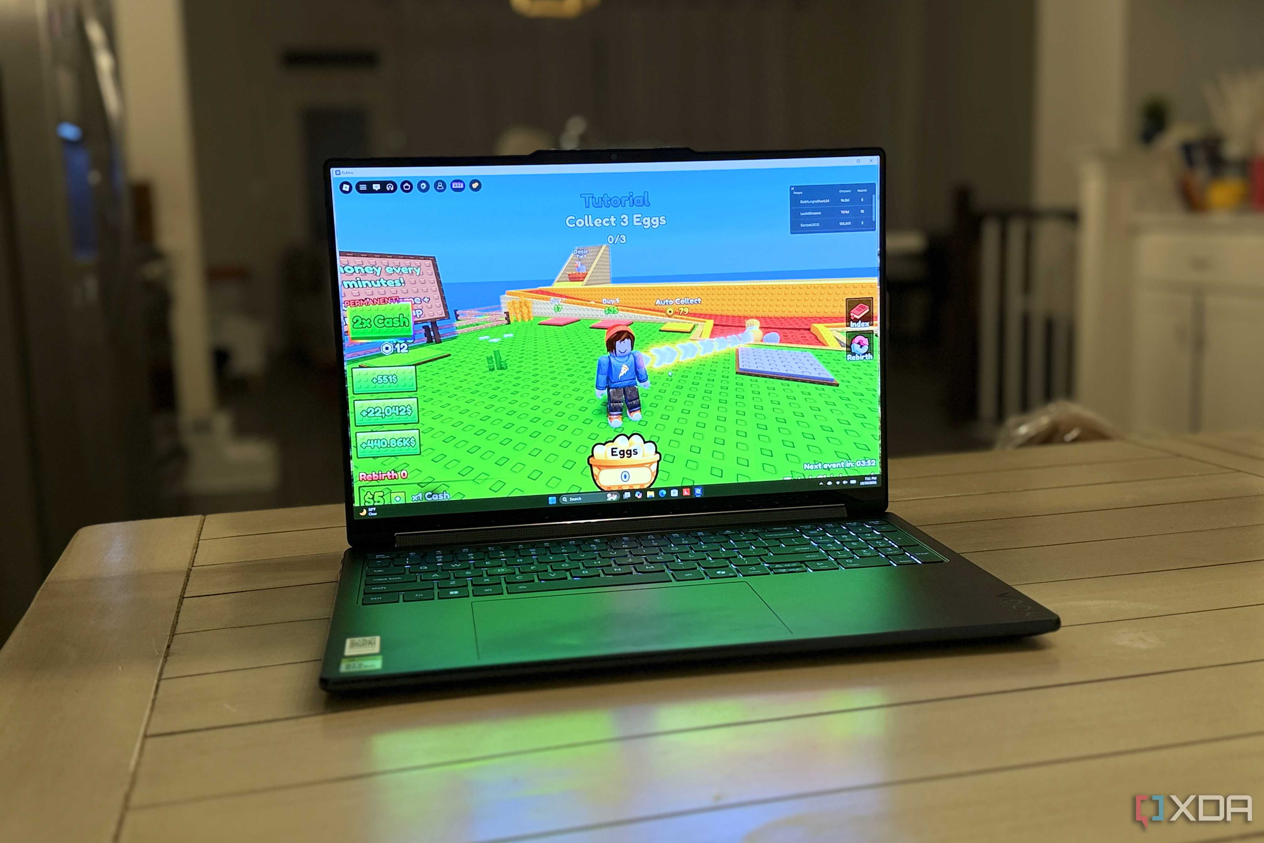 roblox running on rtx spark